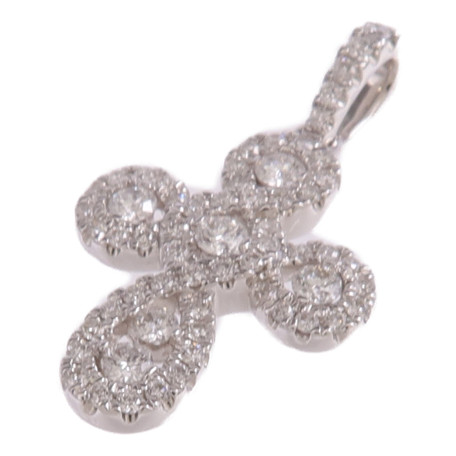 JEWELRY 【激減優惠】18K白金Diamond Top鑽石吊墜