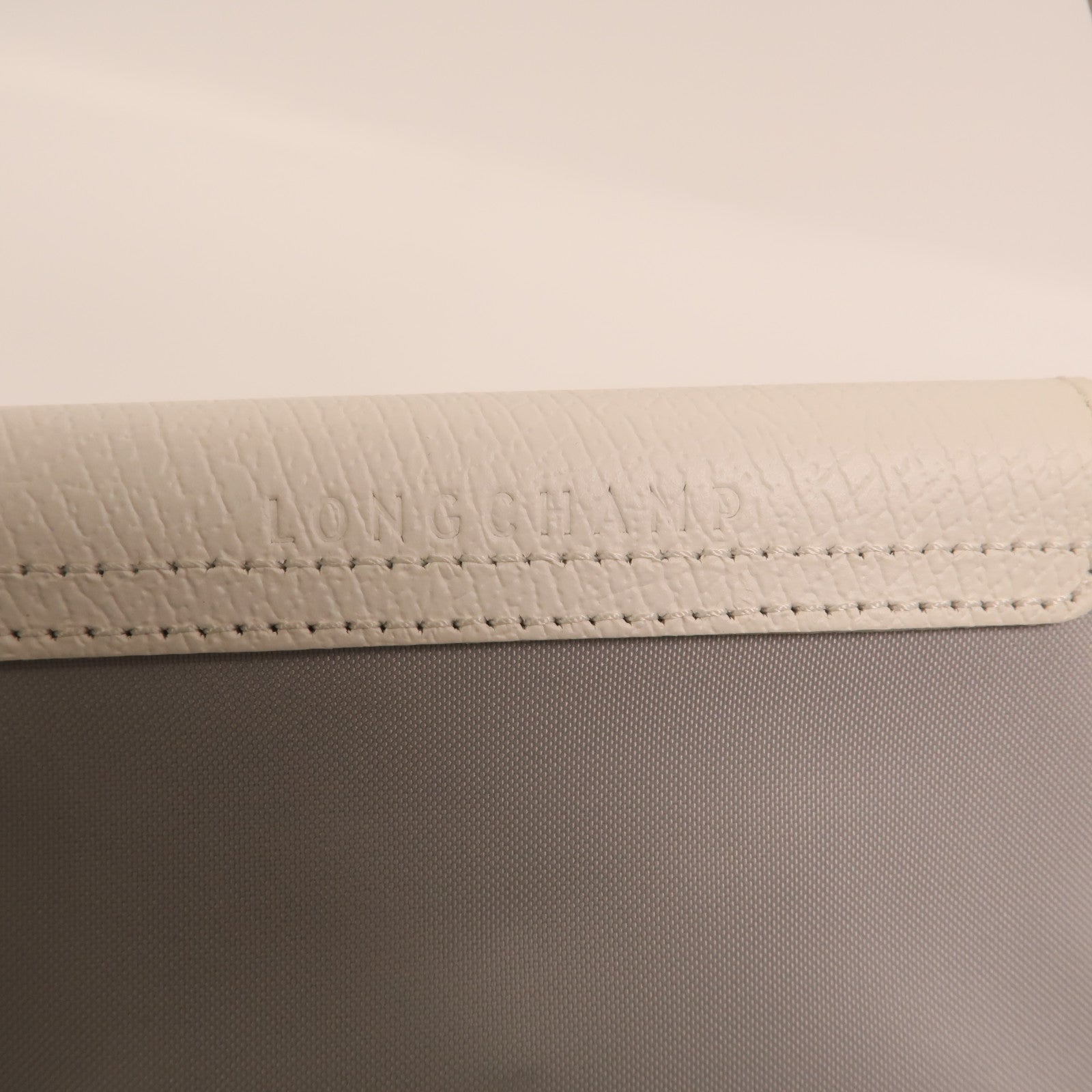 Longchamp 尼龍Le Pliage Nendo銀扣手挽袋