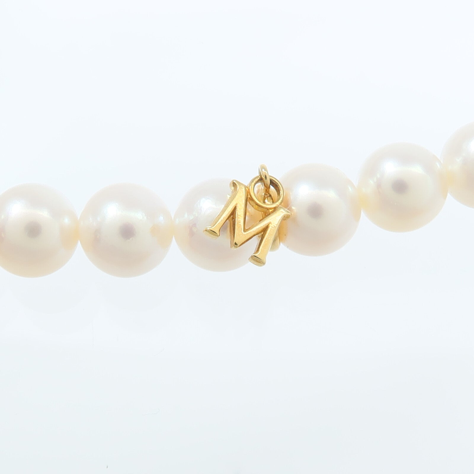 MIKIMOTO 18K黃金Pearl Necklace珍珠項鍊
