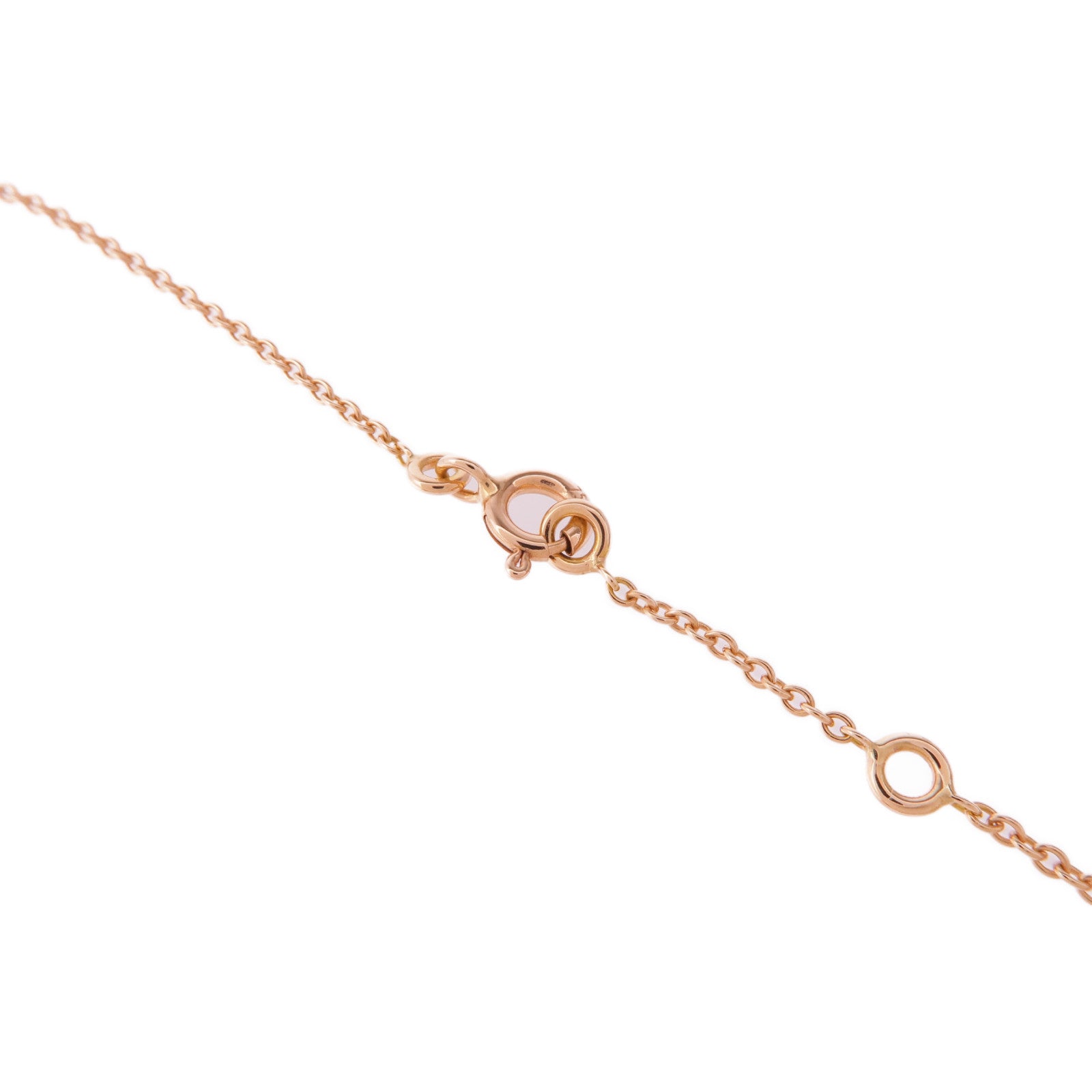 HERMES 18K玫瑰金Farandole Pendant項鍊