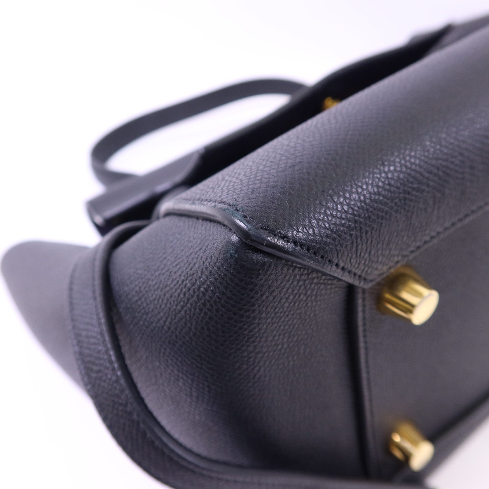 CELINE 牛皮皮革Belt Bag Mini金扣手挽肩背兩用袋