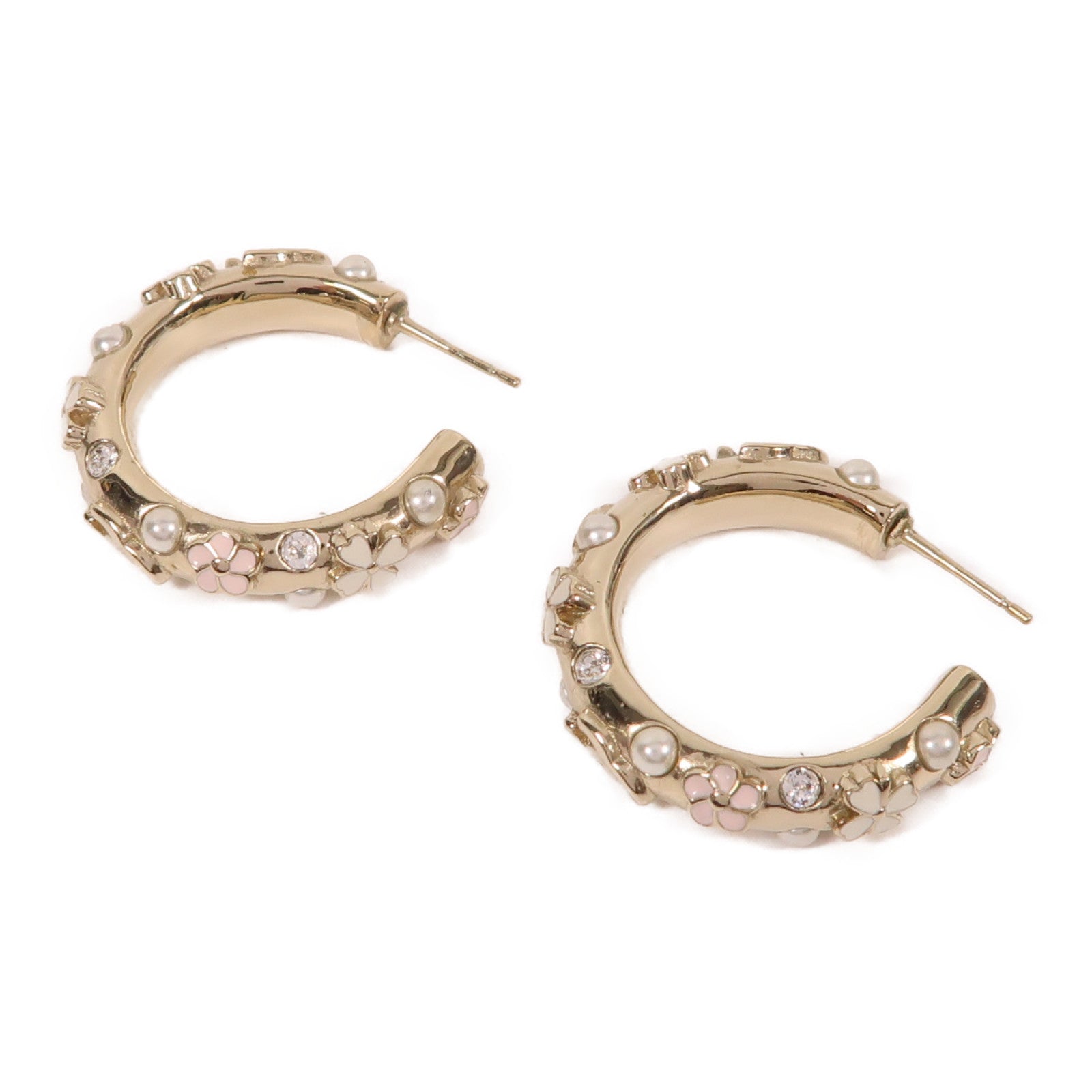 CHANEL 金屬Earrings耳環金色