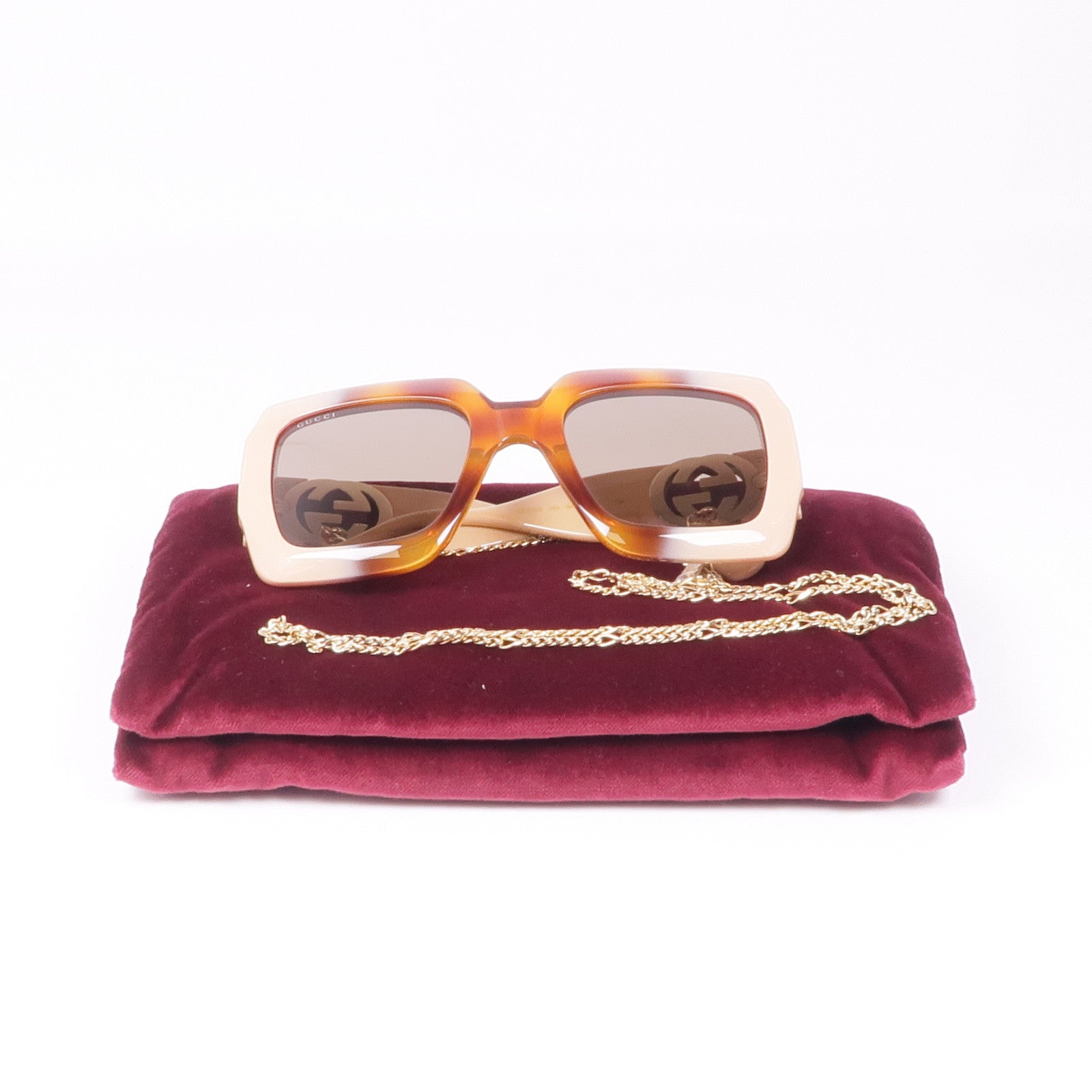 GUCCI PVC Sunglass金扣太陽眼鏡