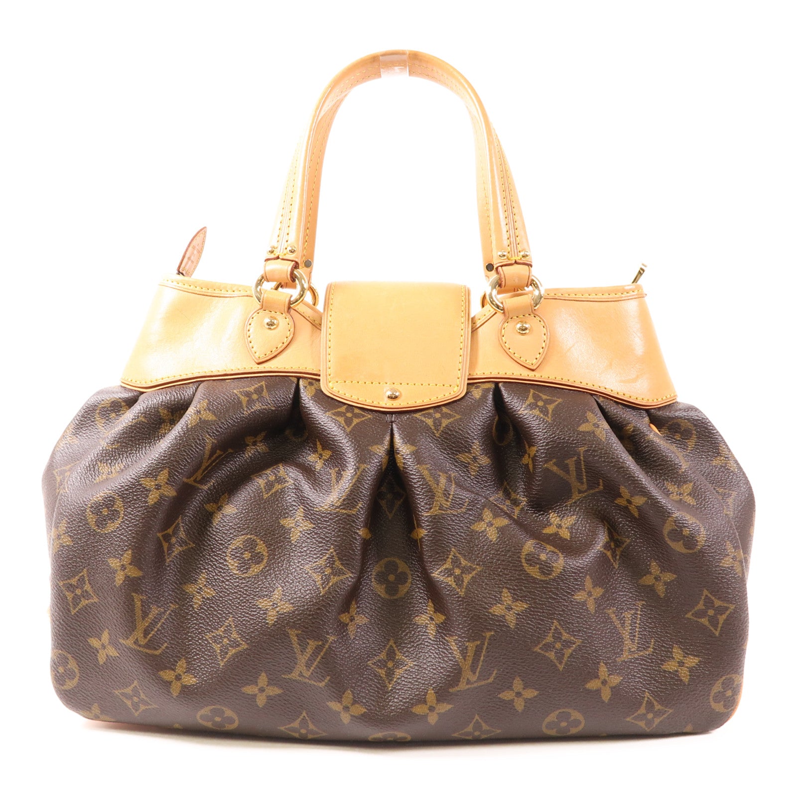 LOUIS VUITTON Monogram Boetie PM金扣手挽袋