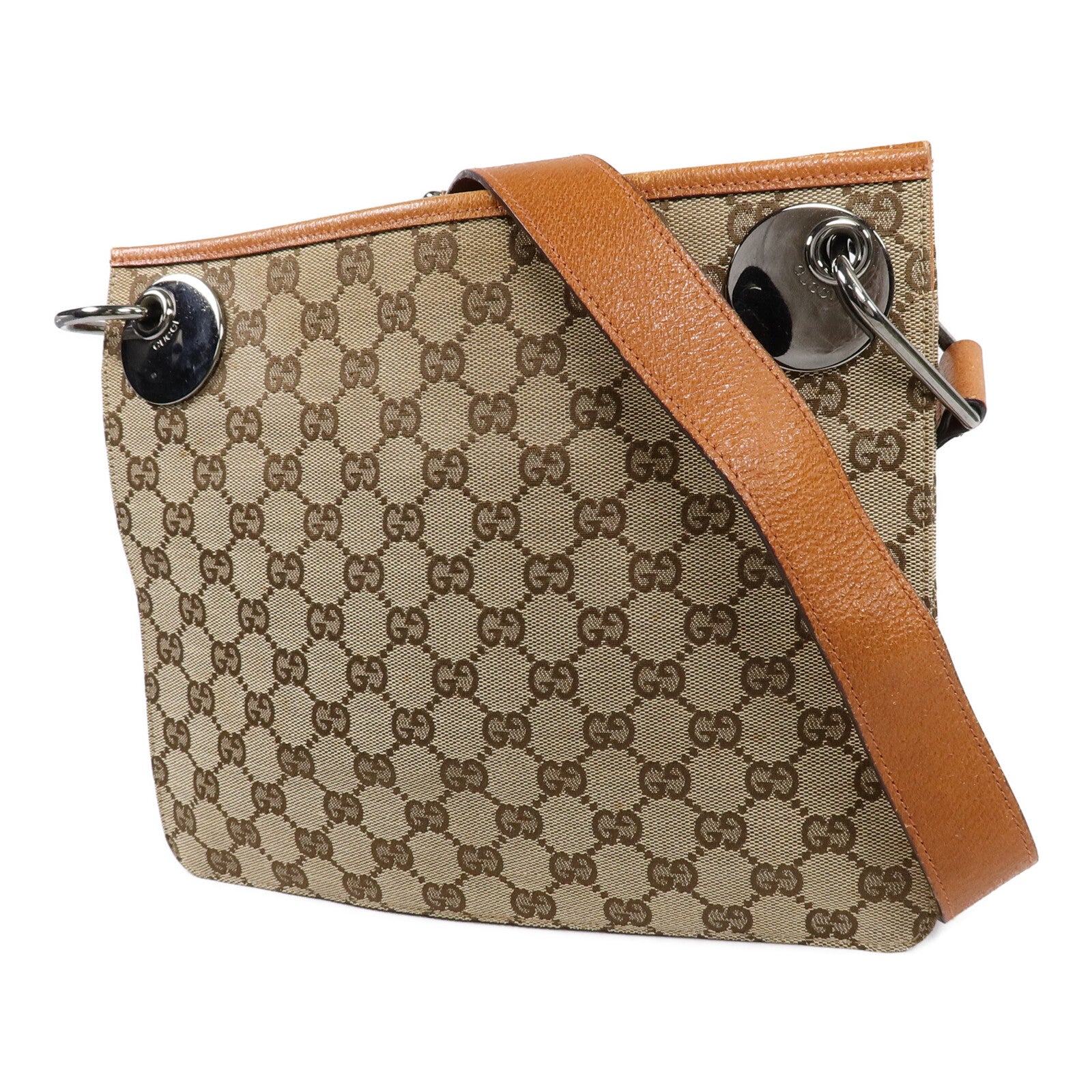 GUCCI 帆布Shoulder Bag肩背袋