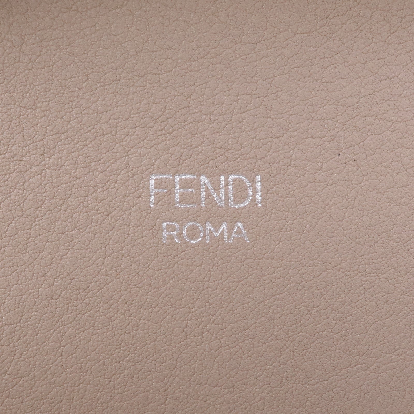 FENDI 牛皮皮革By The Way銀扣手挽肩背兩用袋