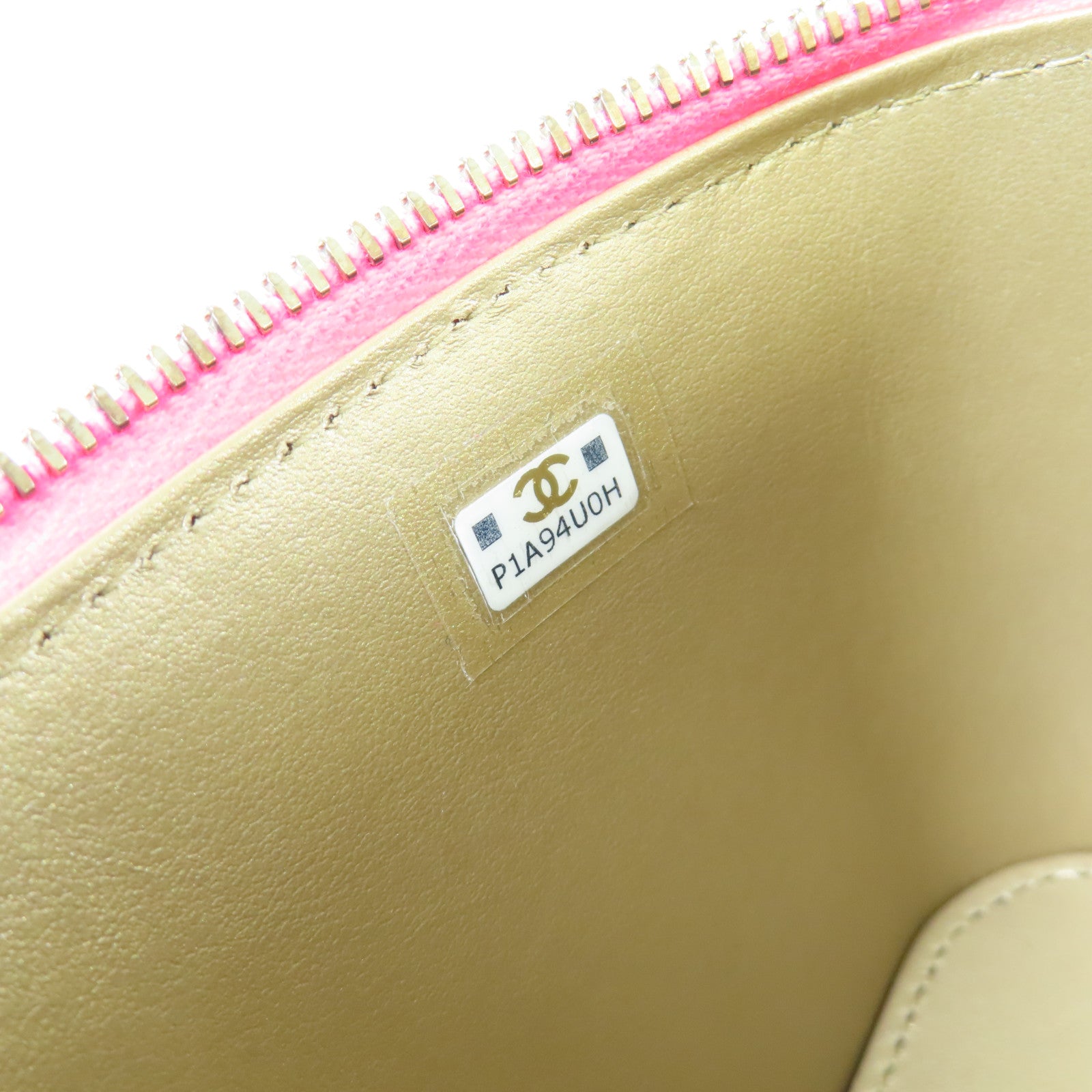 CHANEL 【激減優惠】菱格漆皮皮革Chain Shoulder Bag金扣鏈帶肩背袋粉紅色