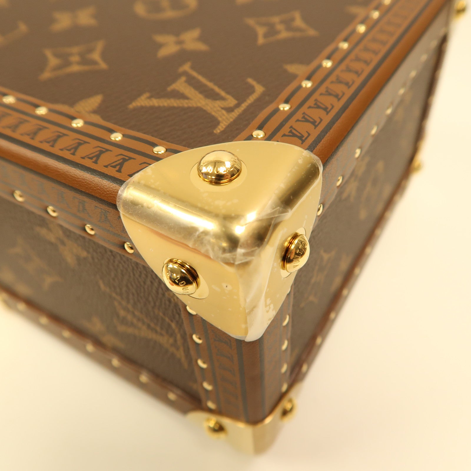 LOUIS VUITTON LV GHW Camera Box 2 Way Shoulder Bag M10079 Monogram Brown