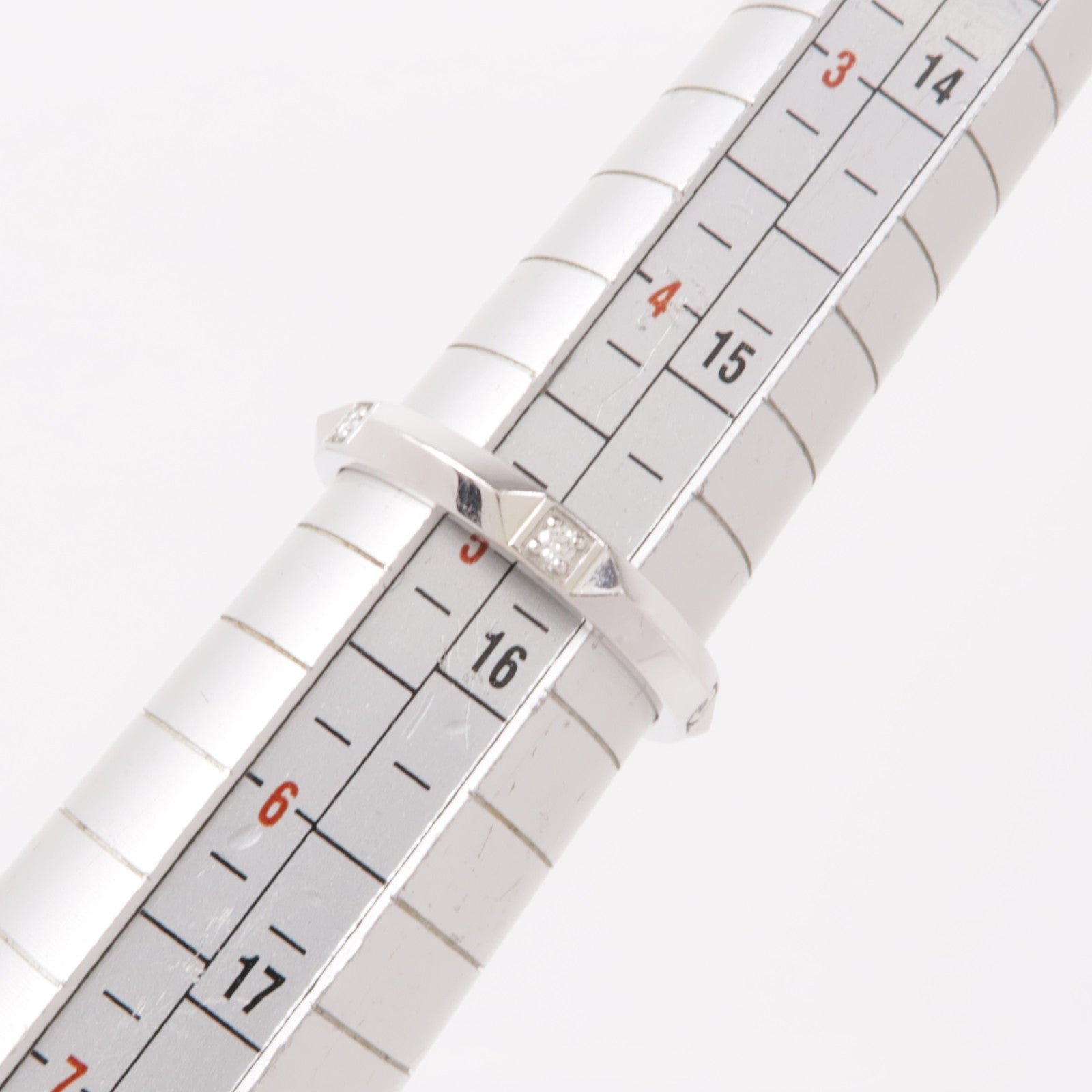 TIFFANY＆CO 950鉑金/鑽石True Ring戒指US#5