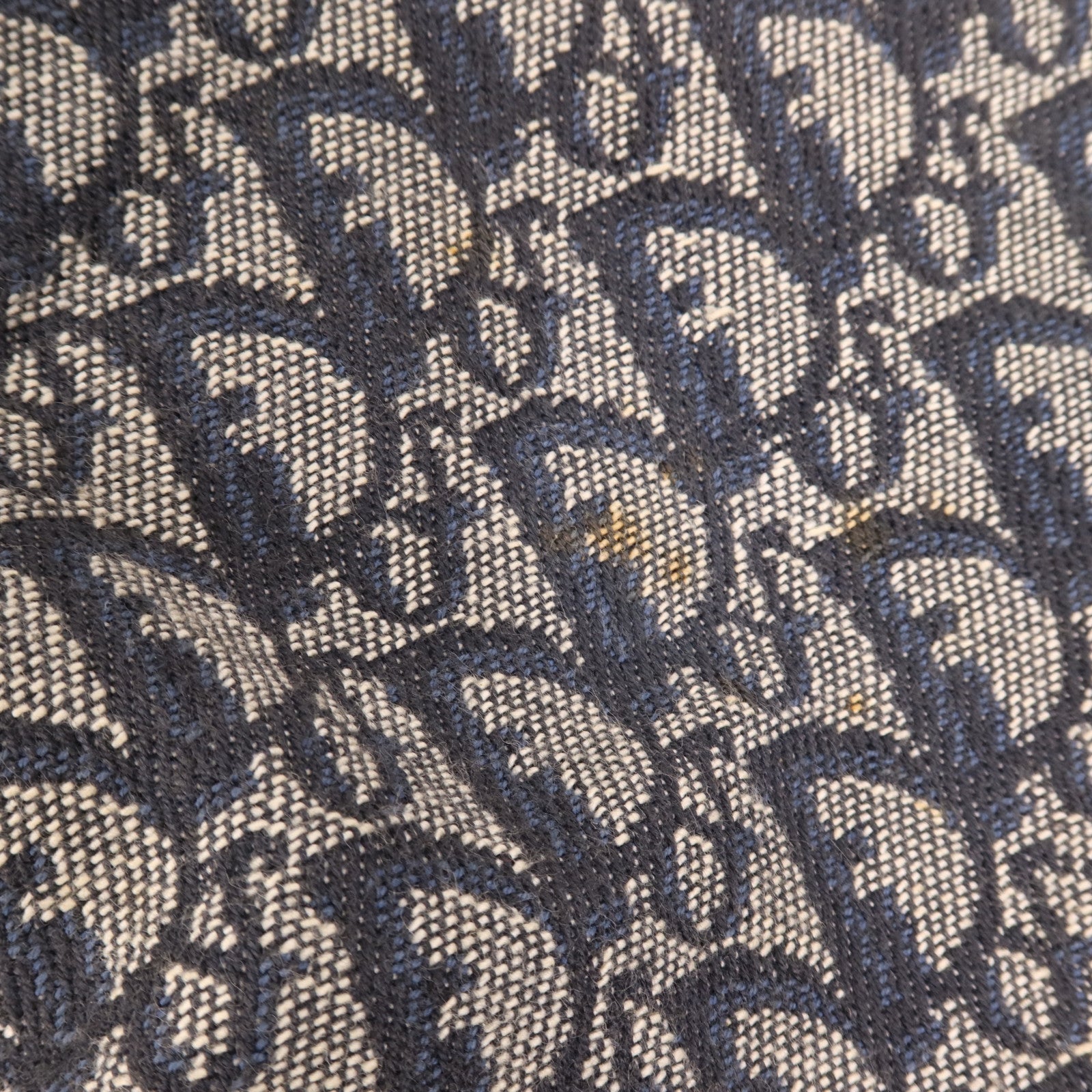 Dior 帆布Vintage Shoulder Bag銀扣肩背袋