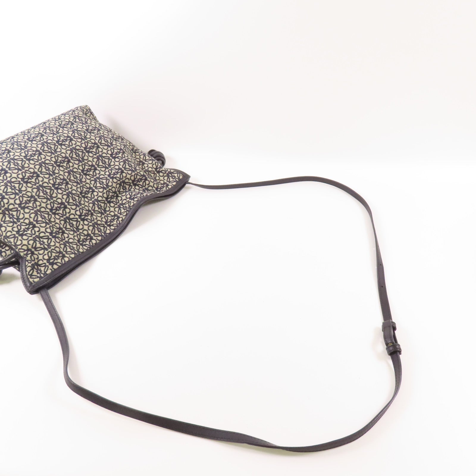 LOEWE 帆布Flamenco肩背袋