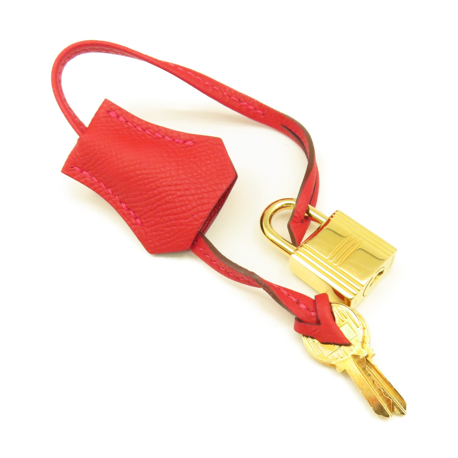 HERMES 【激減優惠】Epsom皮革Birkin 30 Hand Bag金扣手挽袋Rouge Casaque法拉利紅