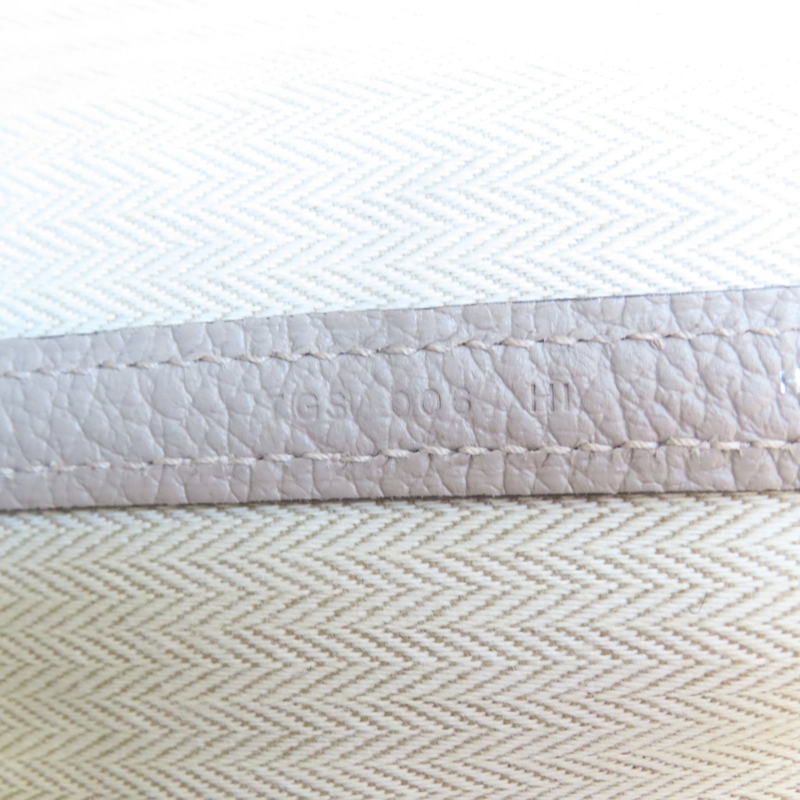 HERMES Country皮革Garden Party PM銀扣手挽袋Gris Tourterelle/淺灰色