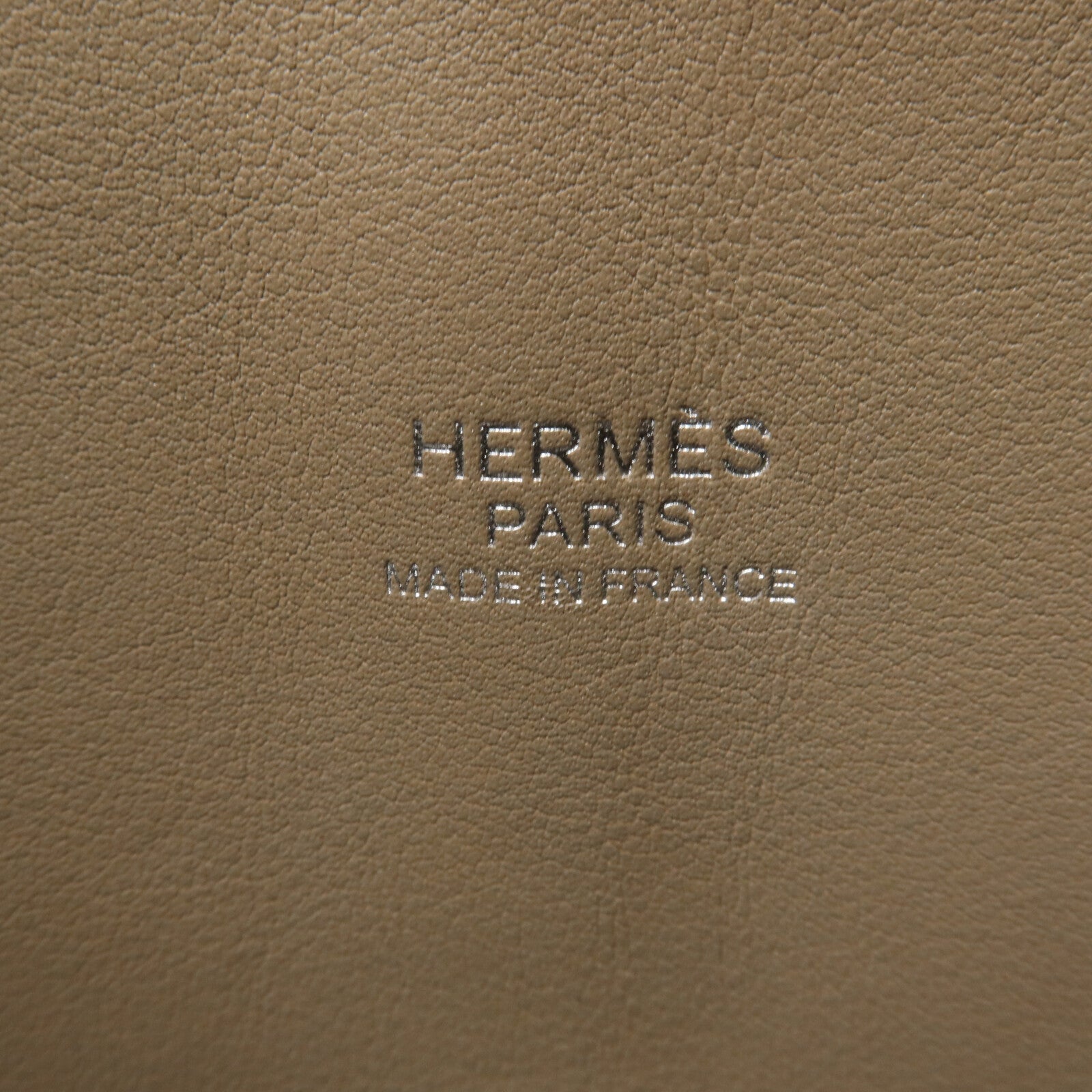 HERMES Clemence皮革Bolide 31手挽袋Etain