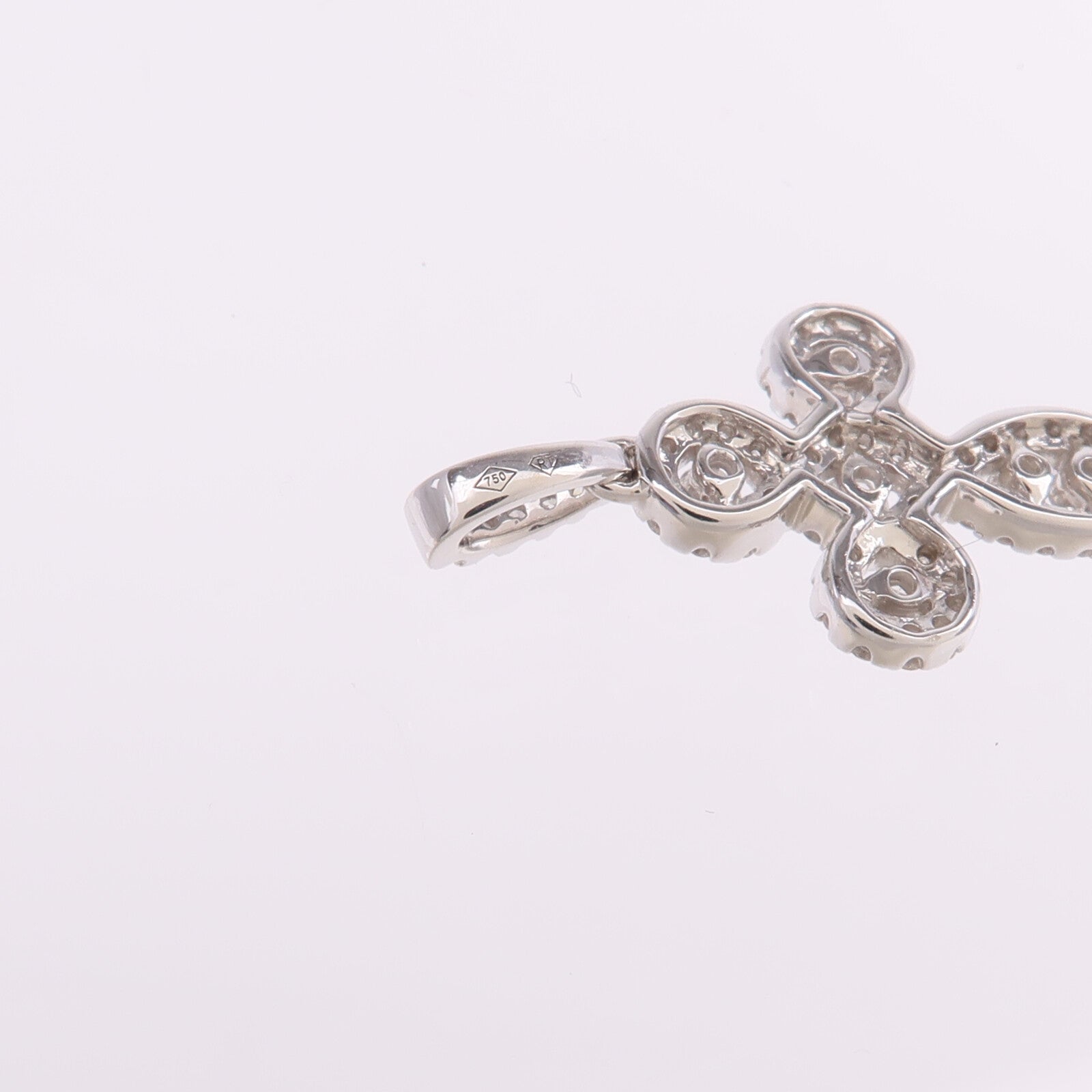 JEWELRY 【激減優惠】18K白金Diamond Top鑽石吊墜