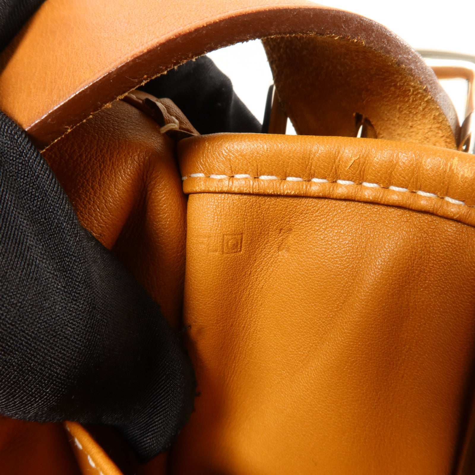 HERMES Swift皮革Barda 35肩背袋Gold