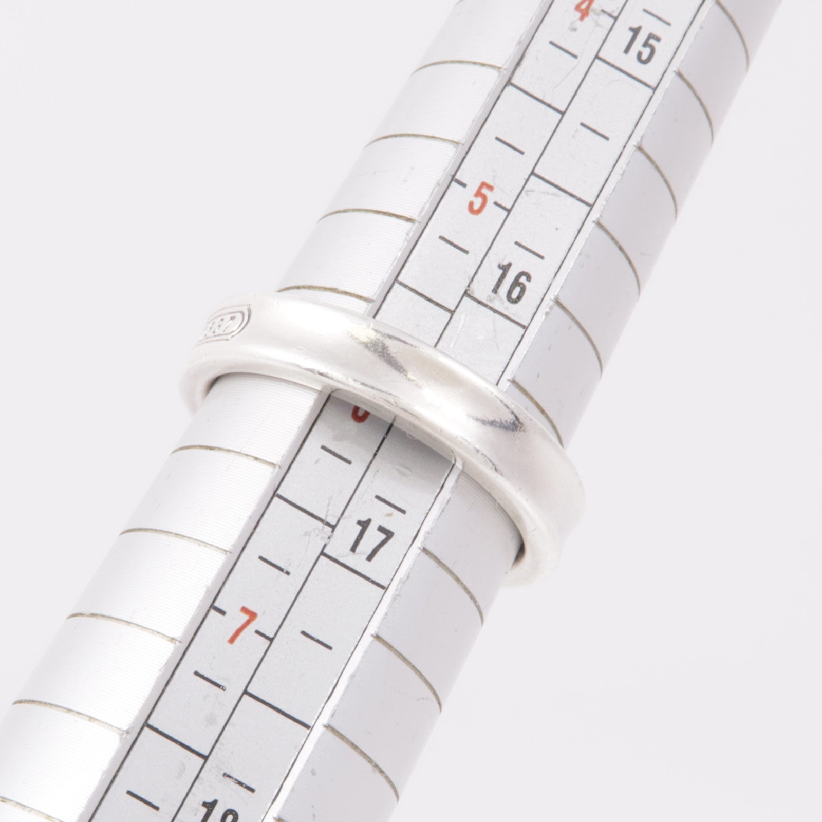 TIFFANY＆CO 925純銀1837 Ring戒指US#5.75