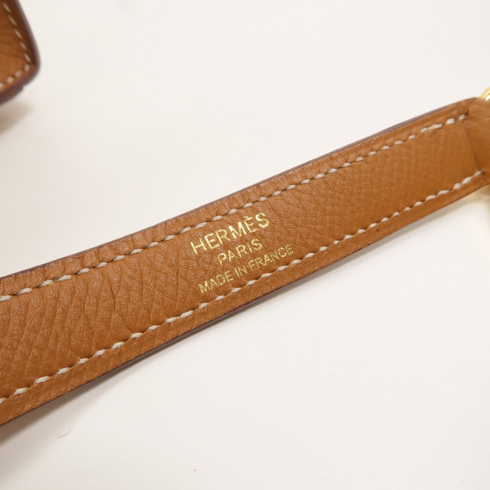 HERMES Epsom皮革Kelly 25手挽肩背兩用袋Gold