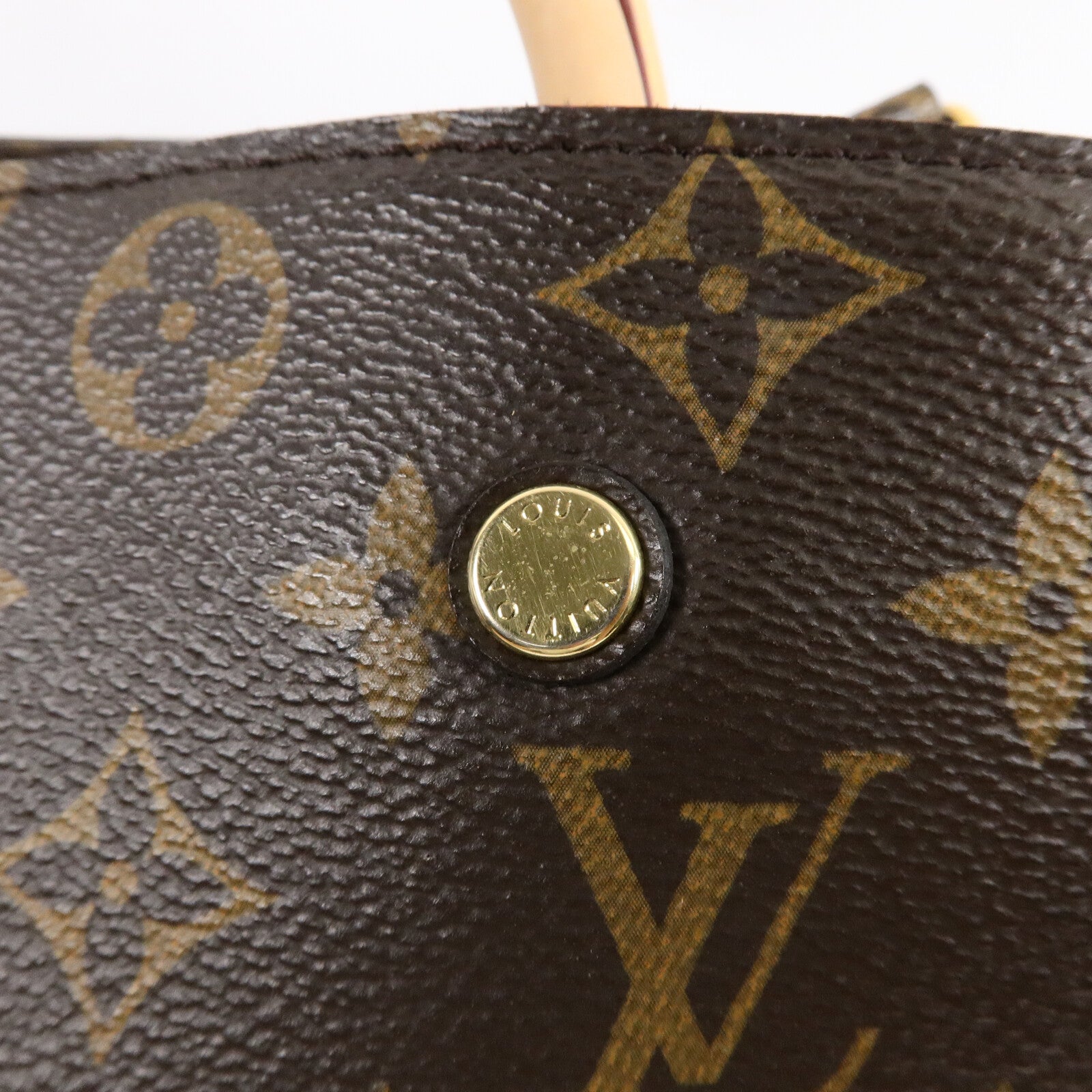 LOUIS VUITTON Monogram Montaigne MM手挽肩背兩用袋
