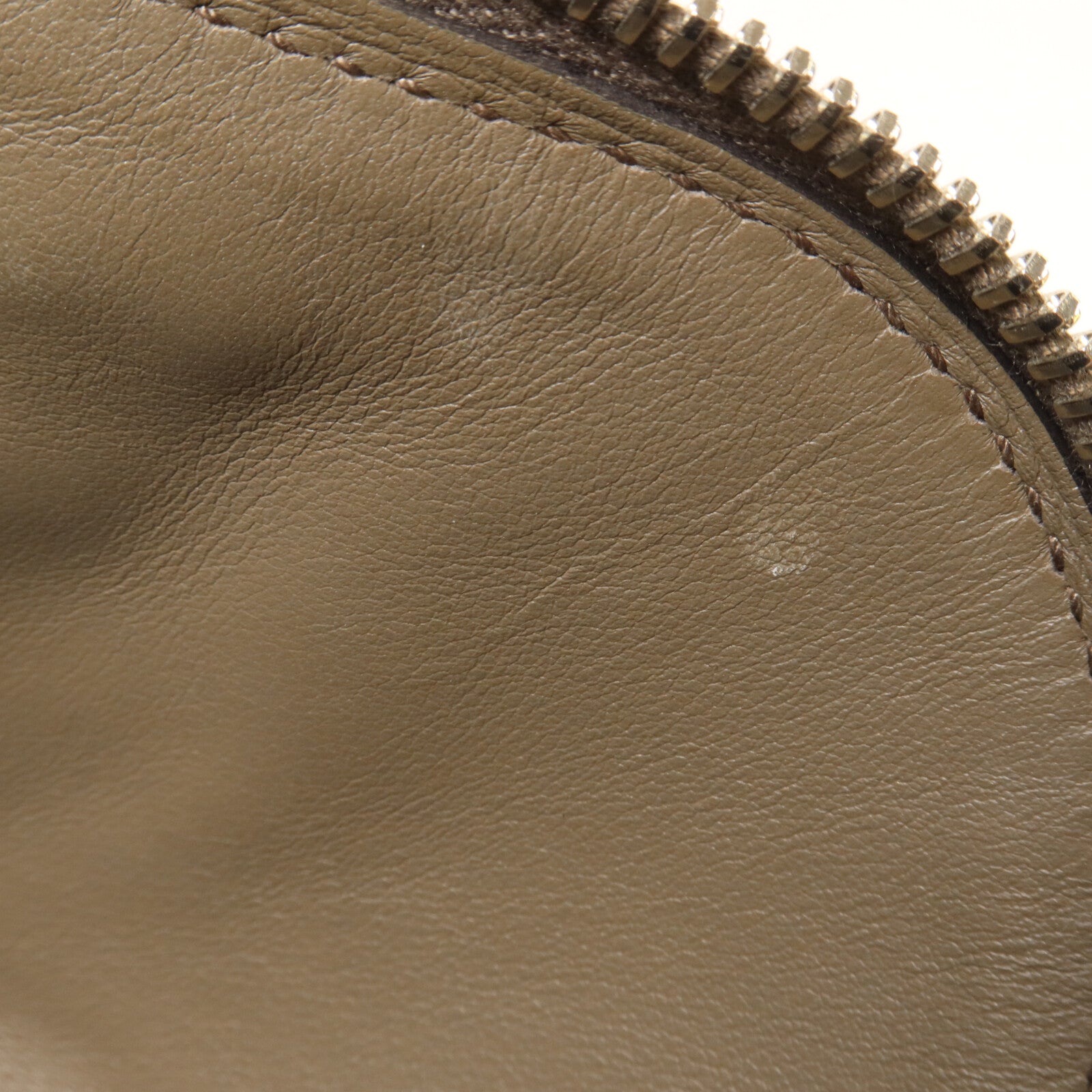 HERMES Clemence皮革Bolide 31手挽袋Etain