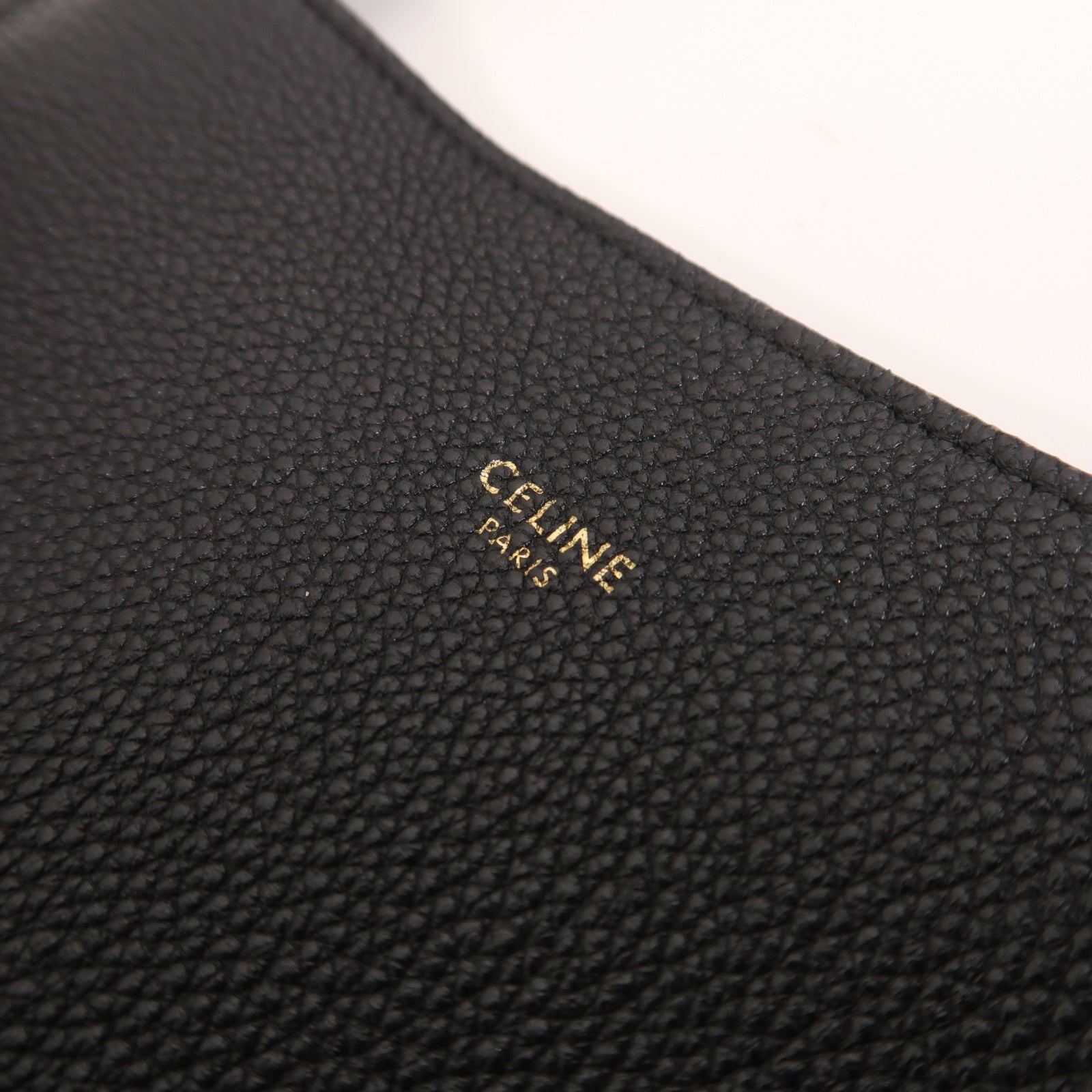 CELINE 牛皮皮革Cabas Phantom金扣肩背袋