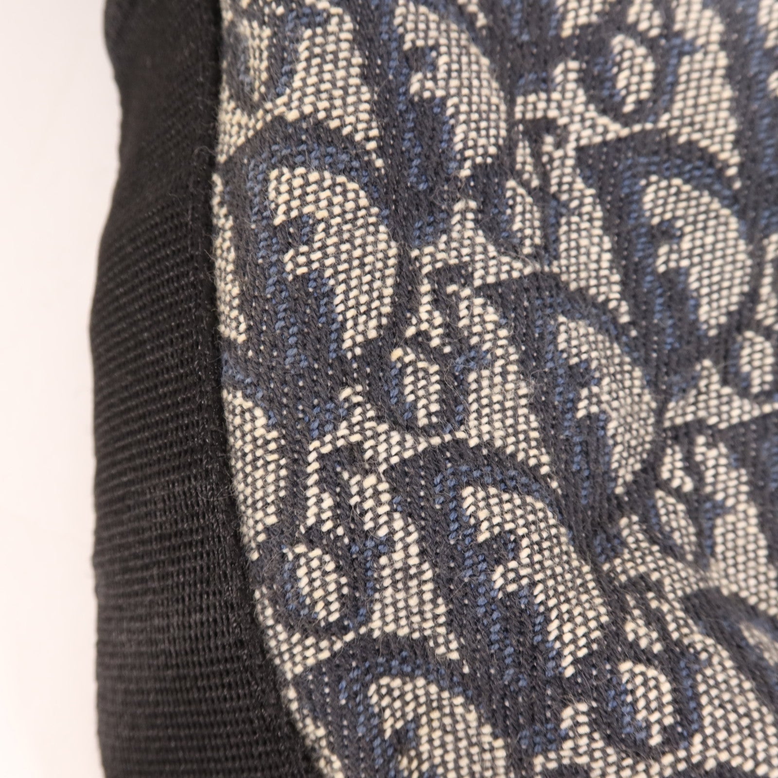 Dior 帆布Vintage Shoulder Bag銀扣肩背袋