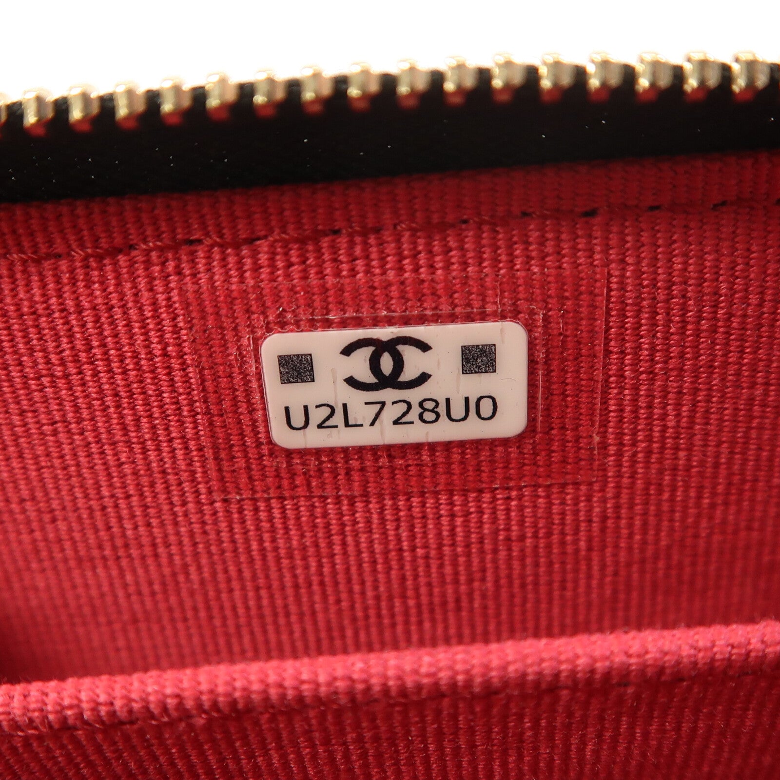 CHANEL 羊皮皮革Card Case金扣卡片套