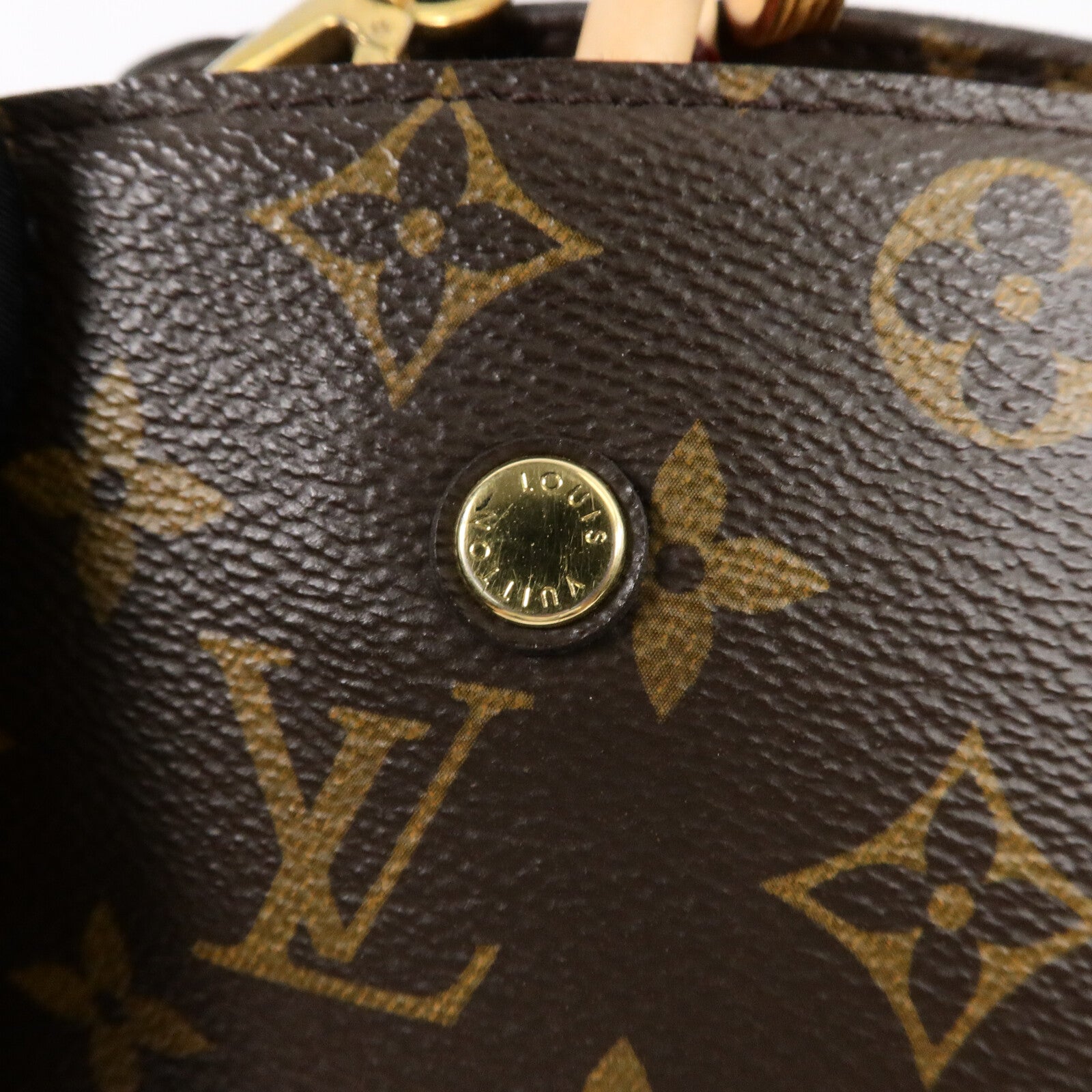 LOUIS VUITTON Monogram Montaigne MM手挽肩背兩用袋