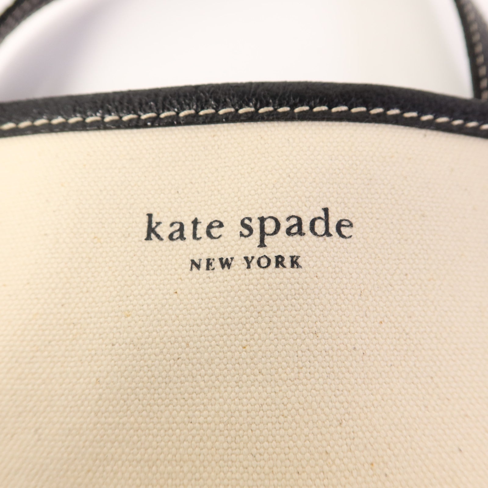 Kate Spade 帆布Tote Bag金扣手挽袋
