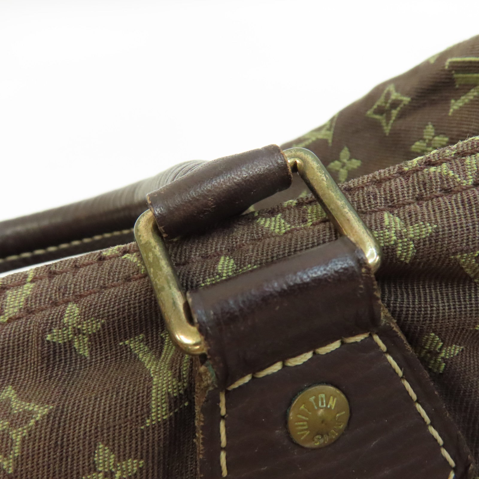 LOUIS VUITTON 【激減優惠】Monogram Mini Speedy 30金扣手挽袋啡色