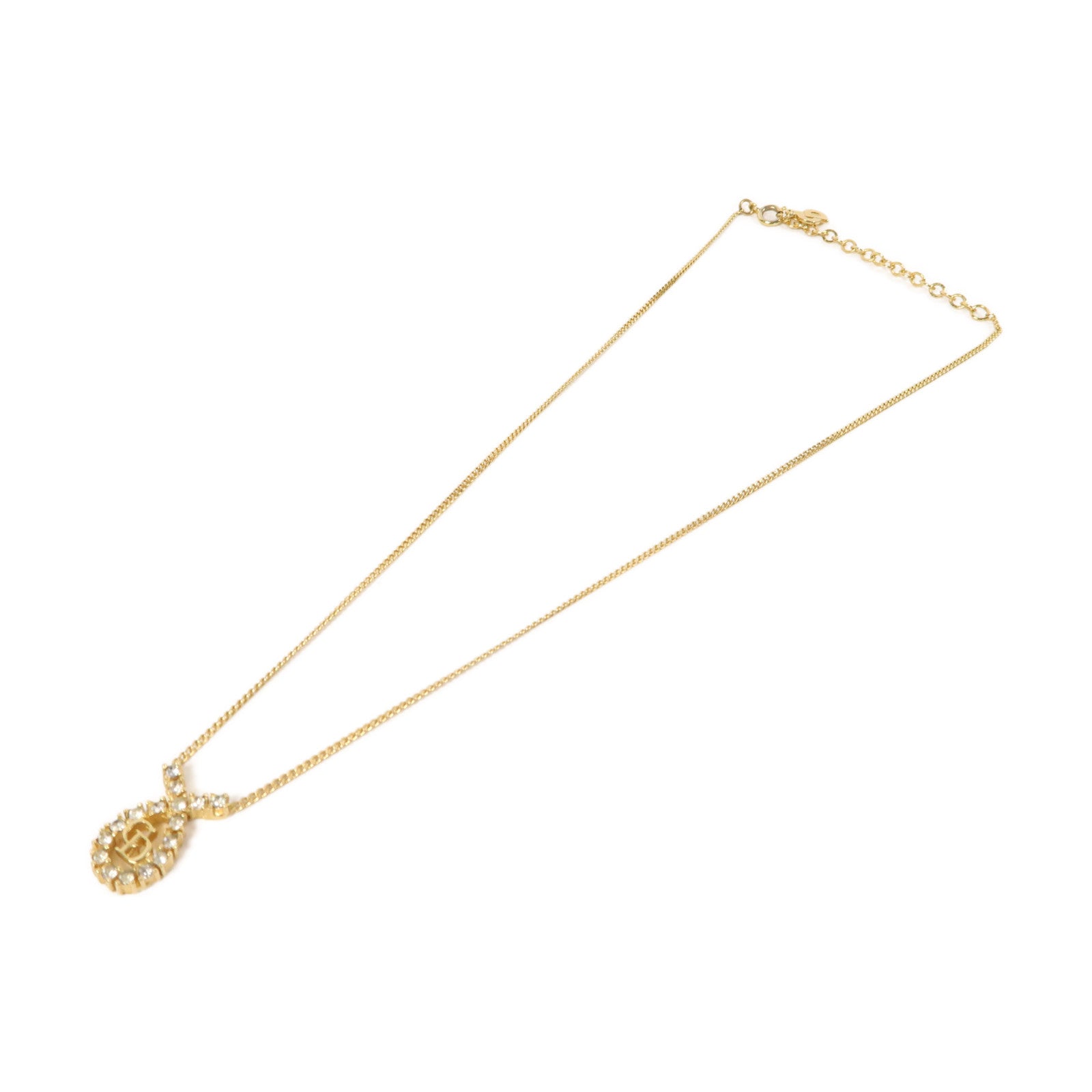 Dior 金屬Vintage Necklace項鍊金色