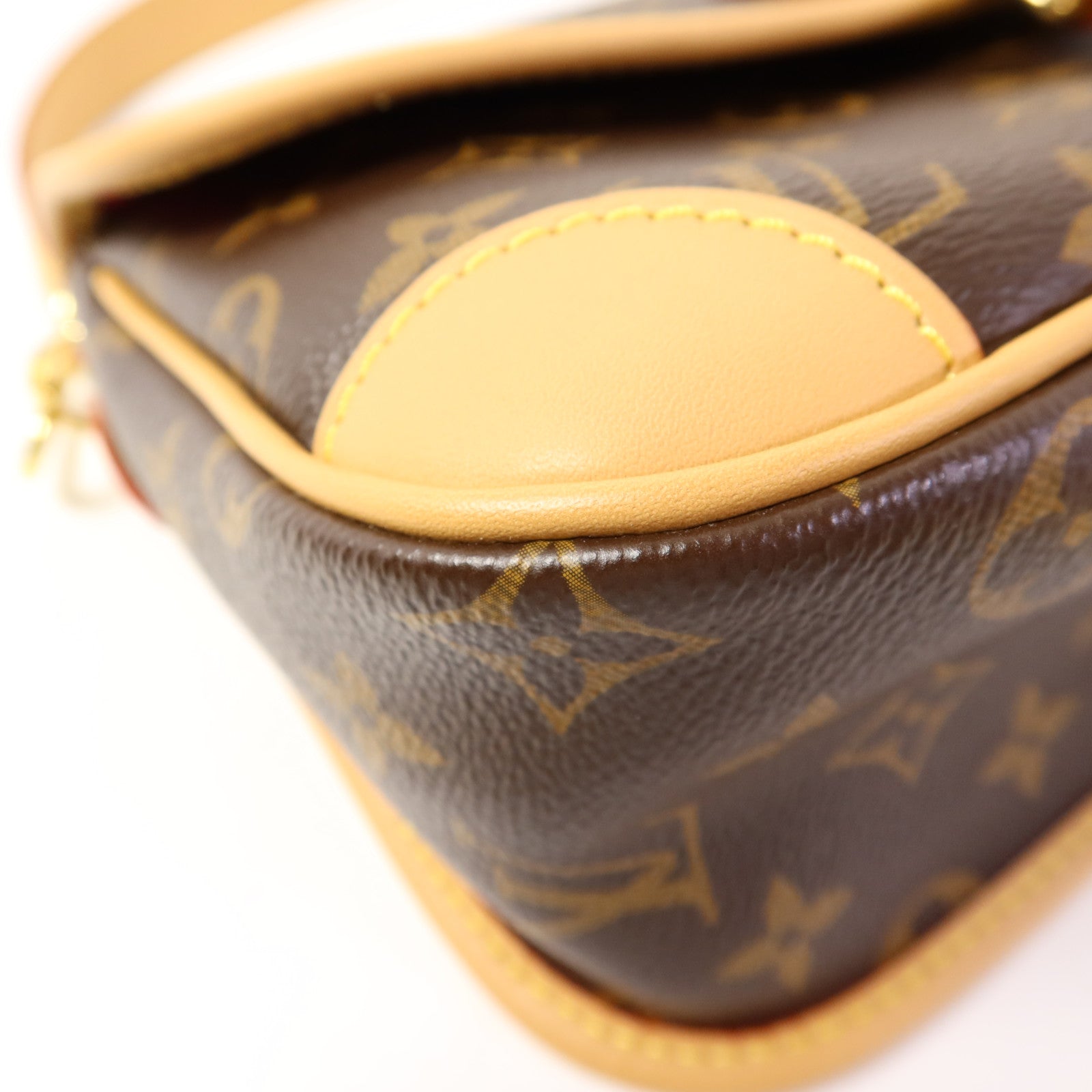 LOUIS VUITTON Monogram Diane金扣手挽肩背兩用袋