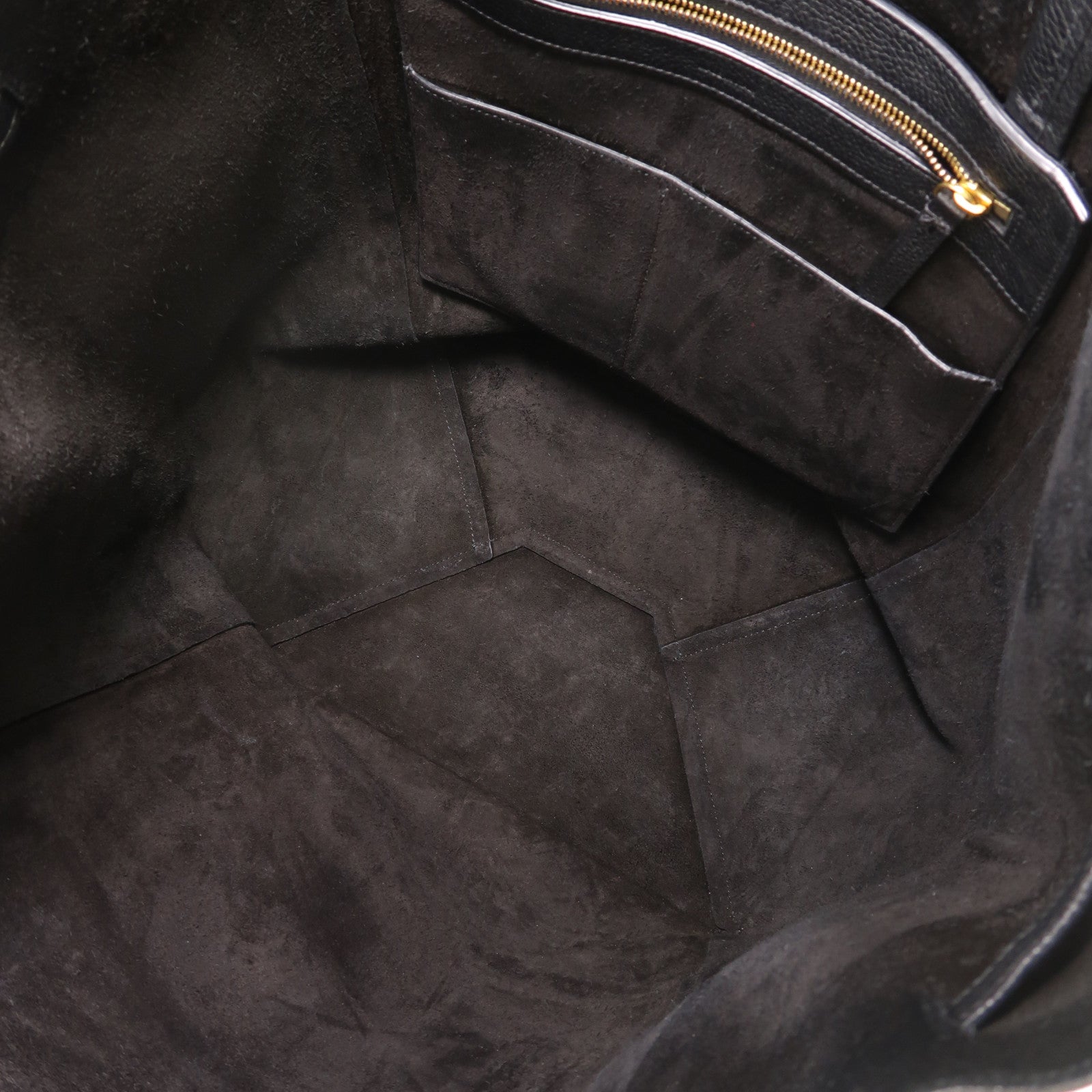CELINE 牛皮皮革Cabas Phantom金扣肩背袋