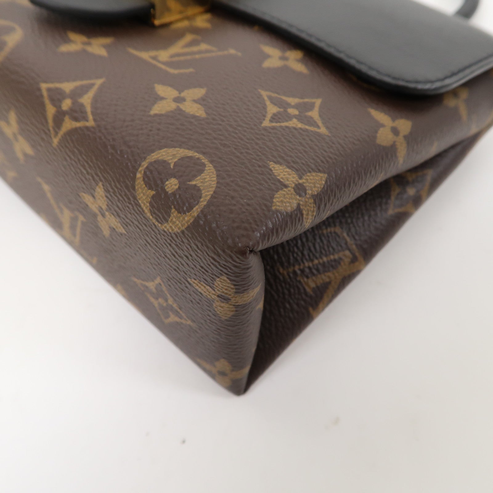 LOUIS VUITTON 【激減優惠】Monogram Locky BB金扣手挽肩背兩用袋黑色/啡色