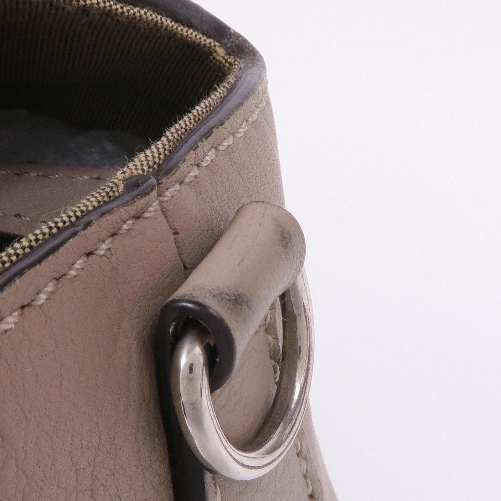 FENDI 牛皮皮革By The Way銀扣手挽肩背兩用袋