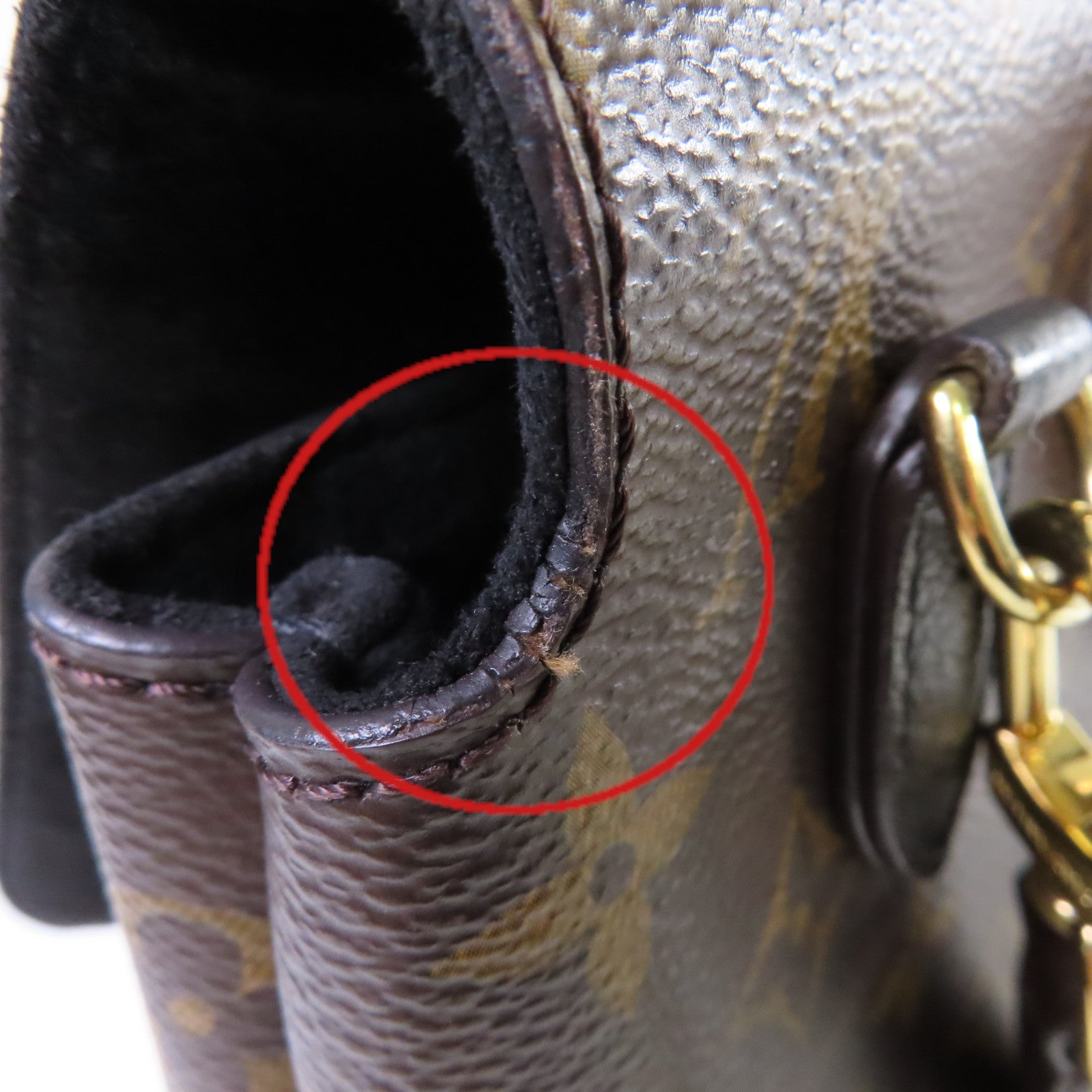 LOUIS VUITTON 【激減優惠】Monogram Marignan 2way Shoulder Bag金扣手挽肩背兩用袋啡色