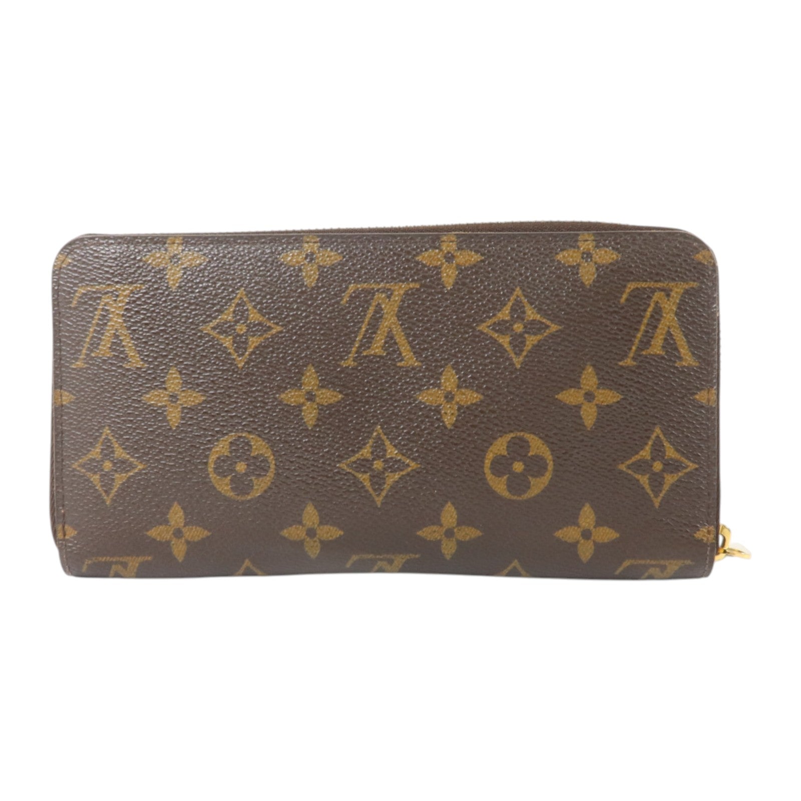 LOUIS VUITTON Monogram Zipper Long Wallet金扣長錢包