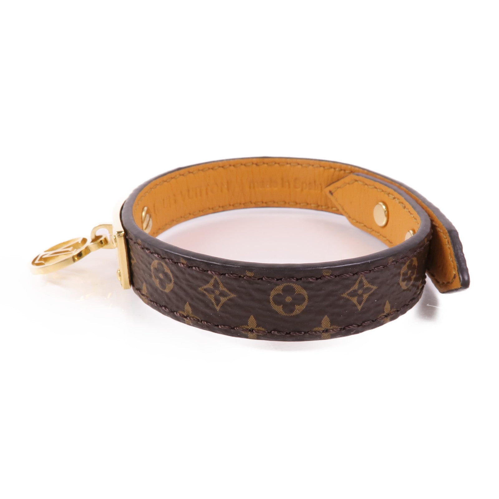 LOUIS VUITTON Monogram Bracelet金扣手鐲