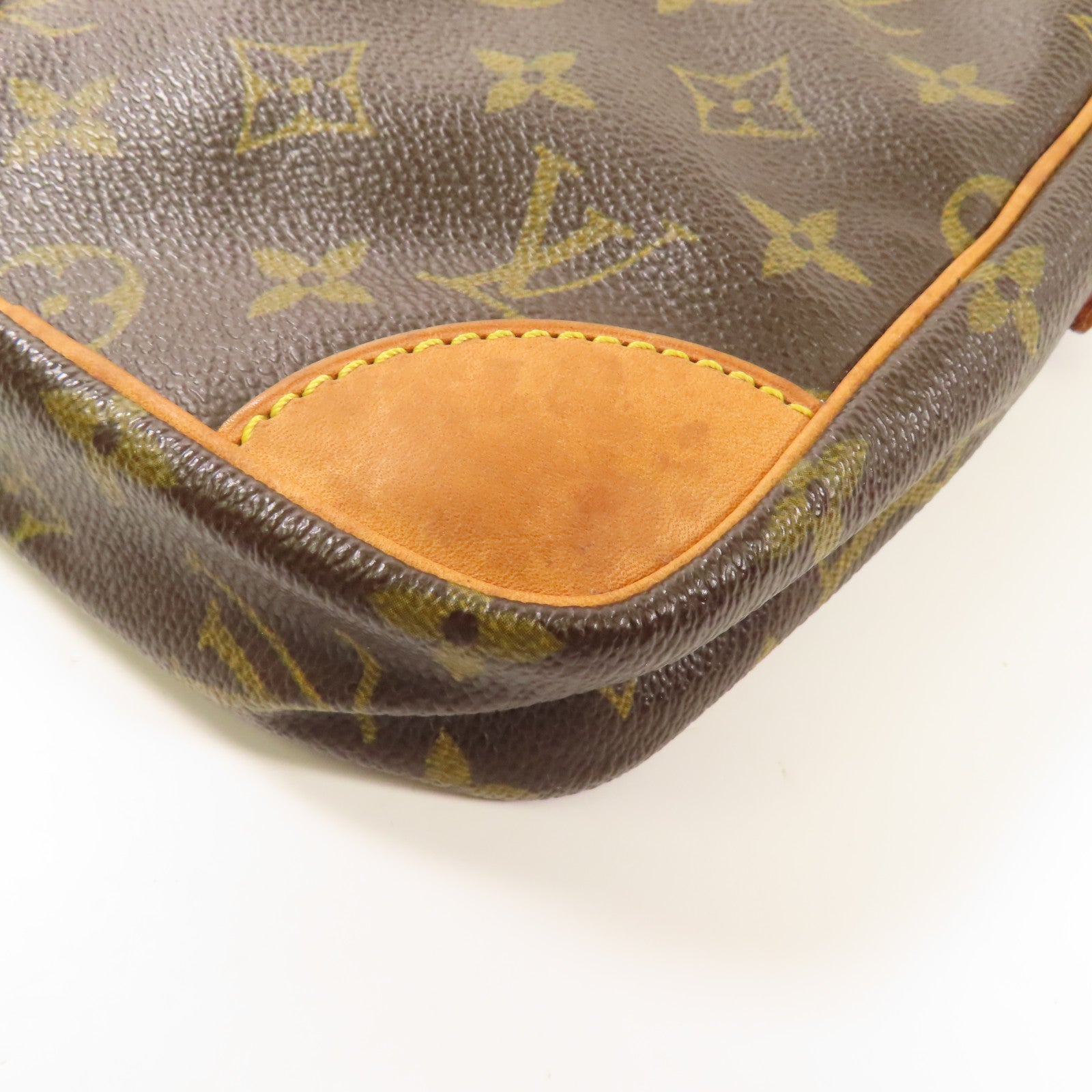 LOUIS VUITTON LV GHW Danube Shoulder Bag Monogram  M45266 Brown