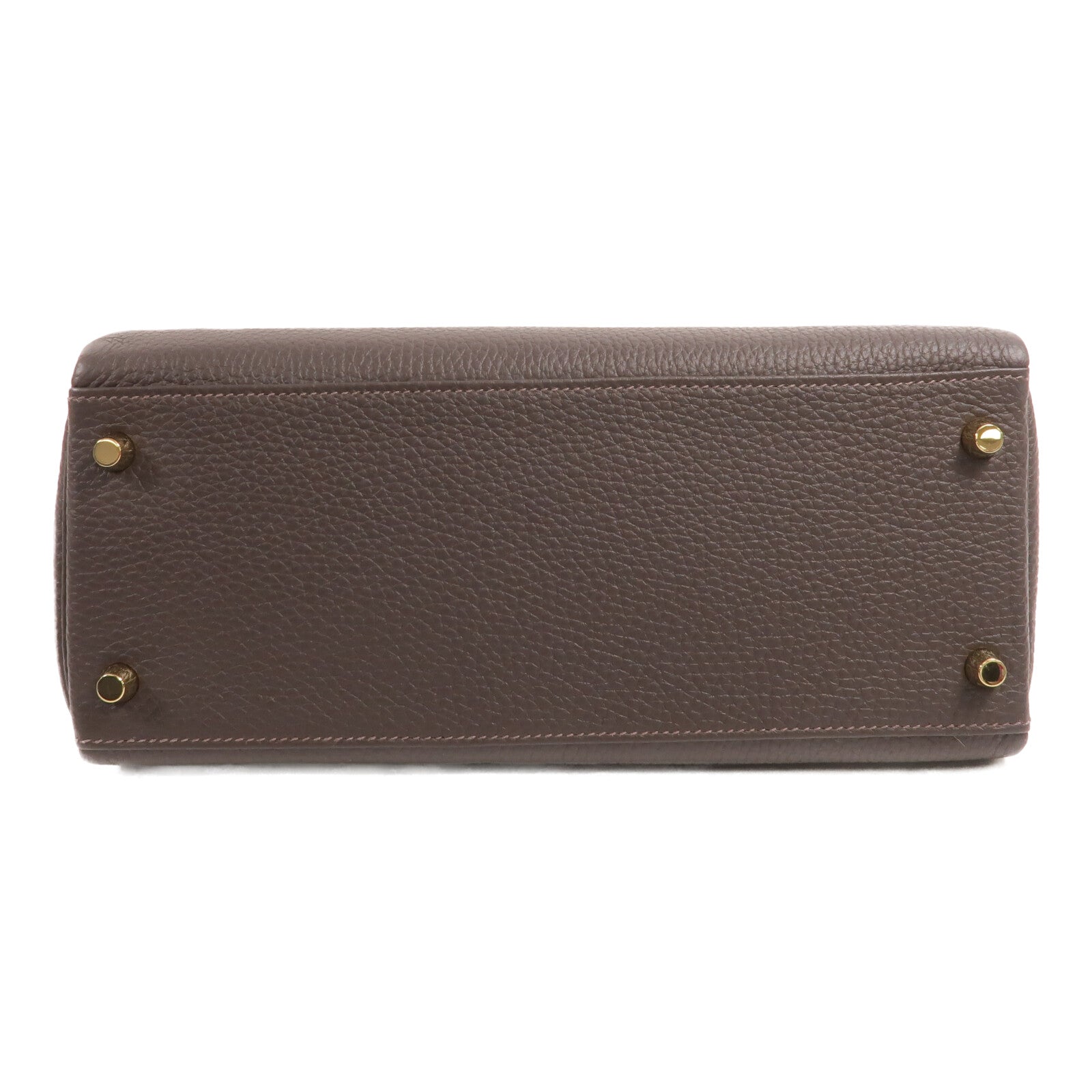 HERMES Togo皮革Kelly 28手挽肩背兩用袋Macassar