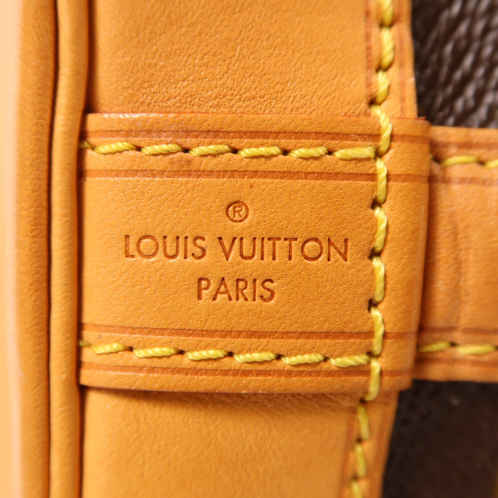 LOUIS VUITTON 【激減優惠】Monogram Noe BB金扣肩背袋棕色