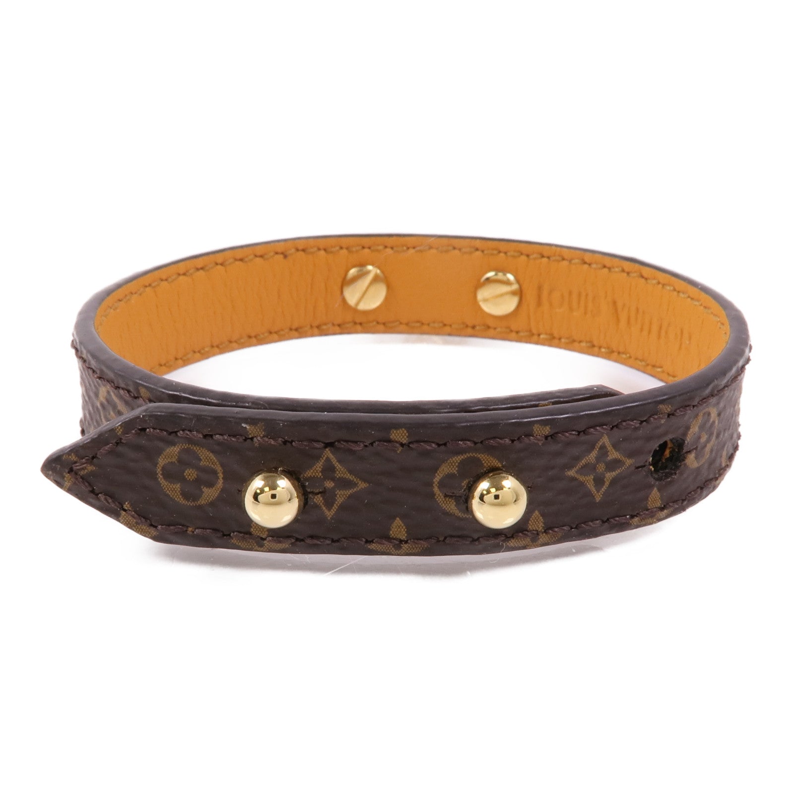LOUIS VUITTON Monogram Bracelet金扣手鐲