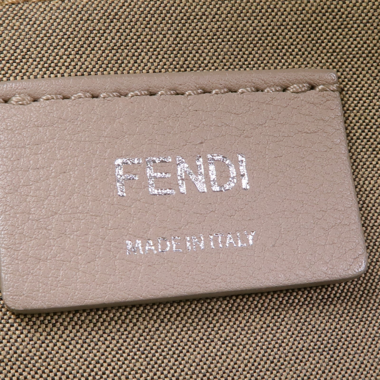 FENDI 牛皮皮革By The Way銀扣手挽肩背兩用袋