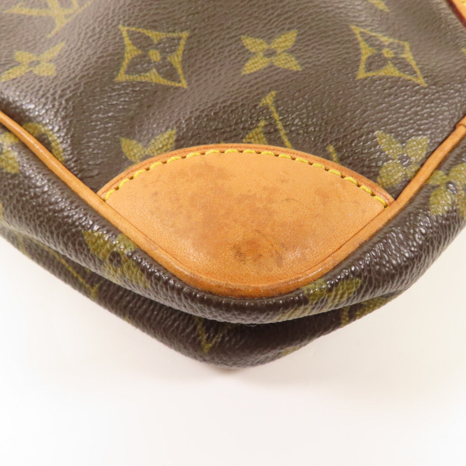 LOUIS VUITTON LV GHW Danube Shoulder Bag Monogram  M45266 Brown