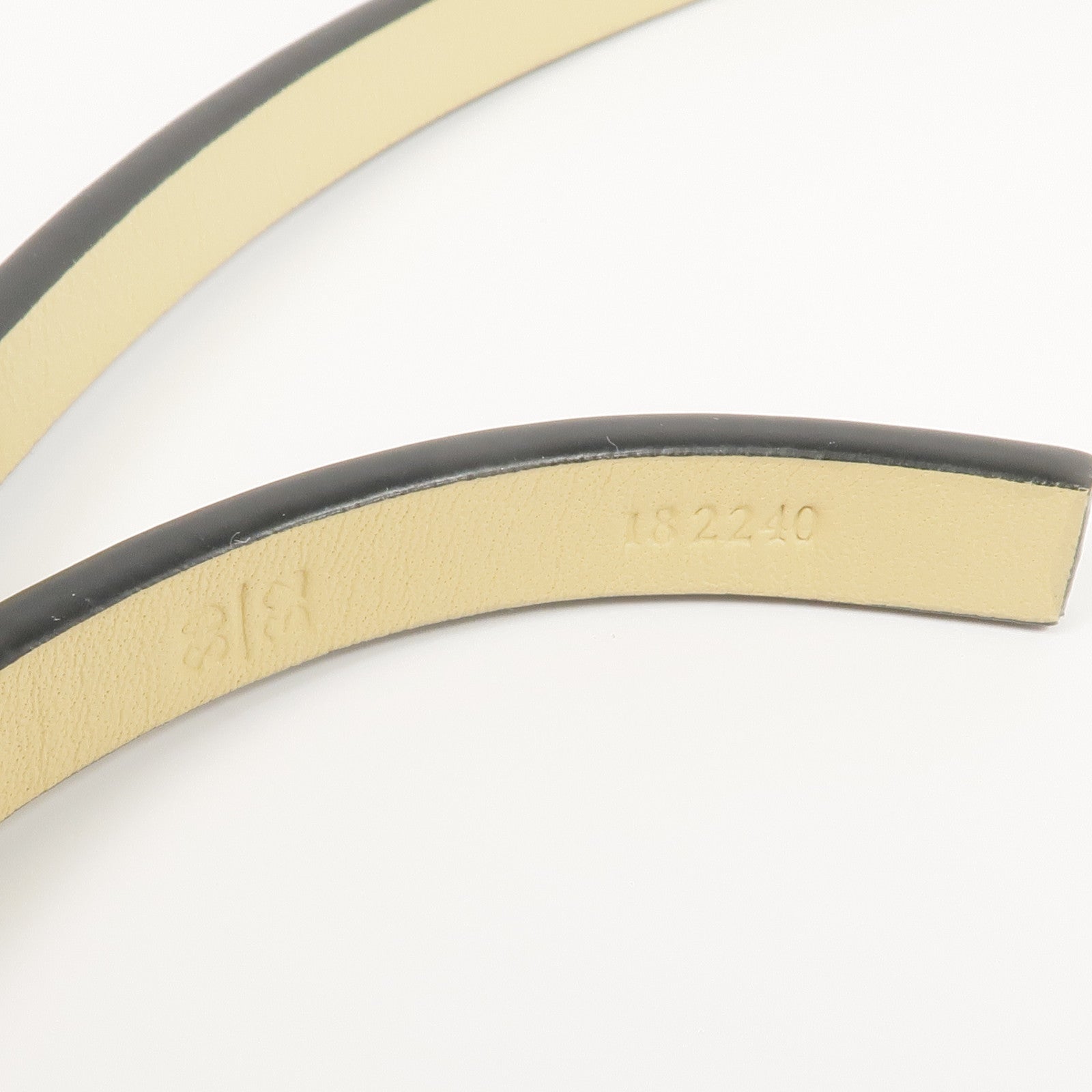 LOEWE 牛皮皮革Belt金扣皮帶