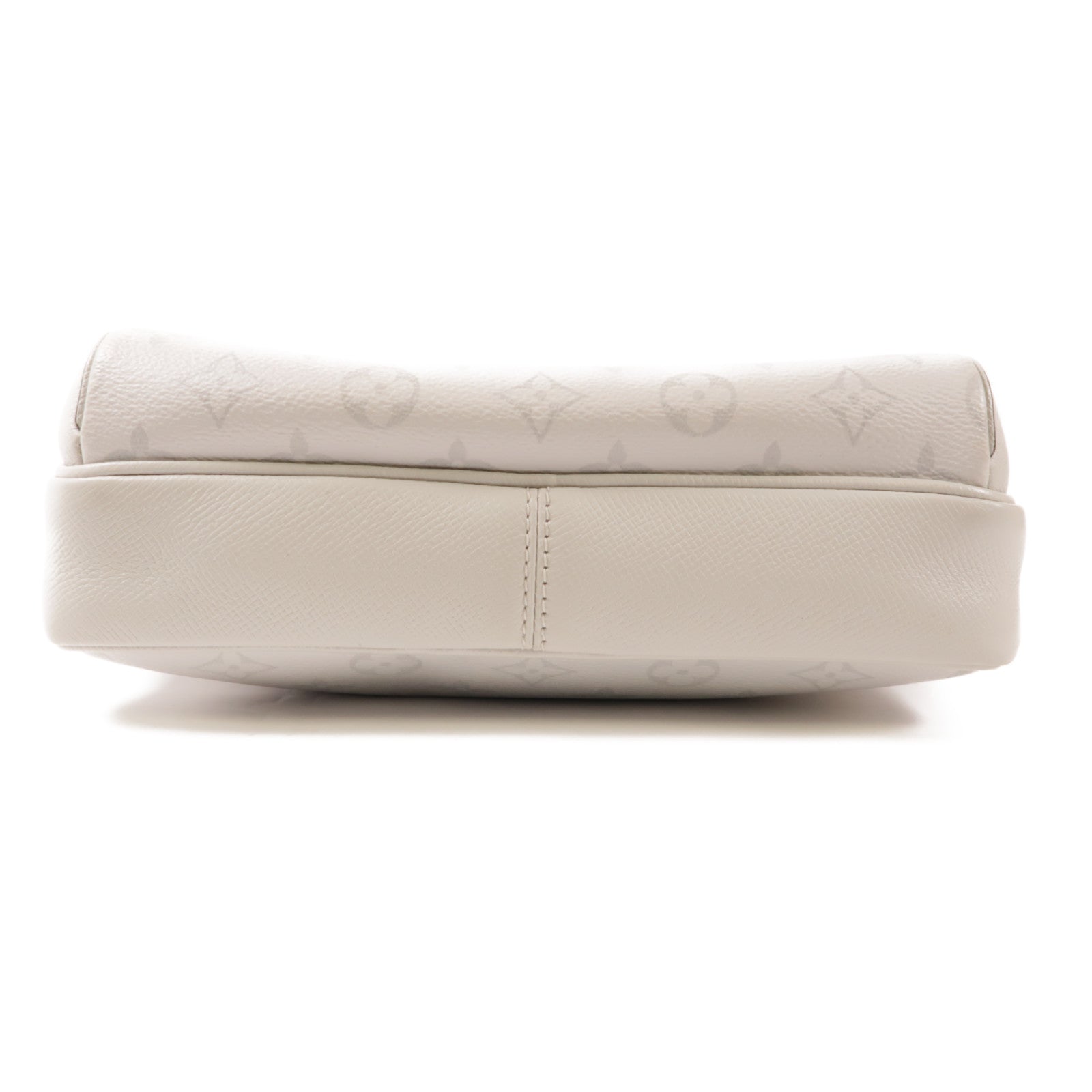 LOUIS VUITTON Monogram/Taiga皮革Outdoor銀扣肩背袋