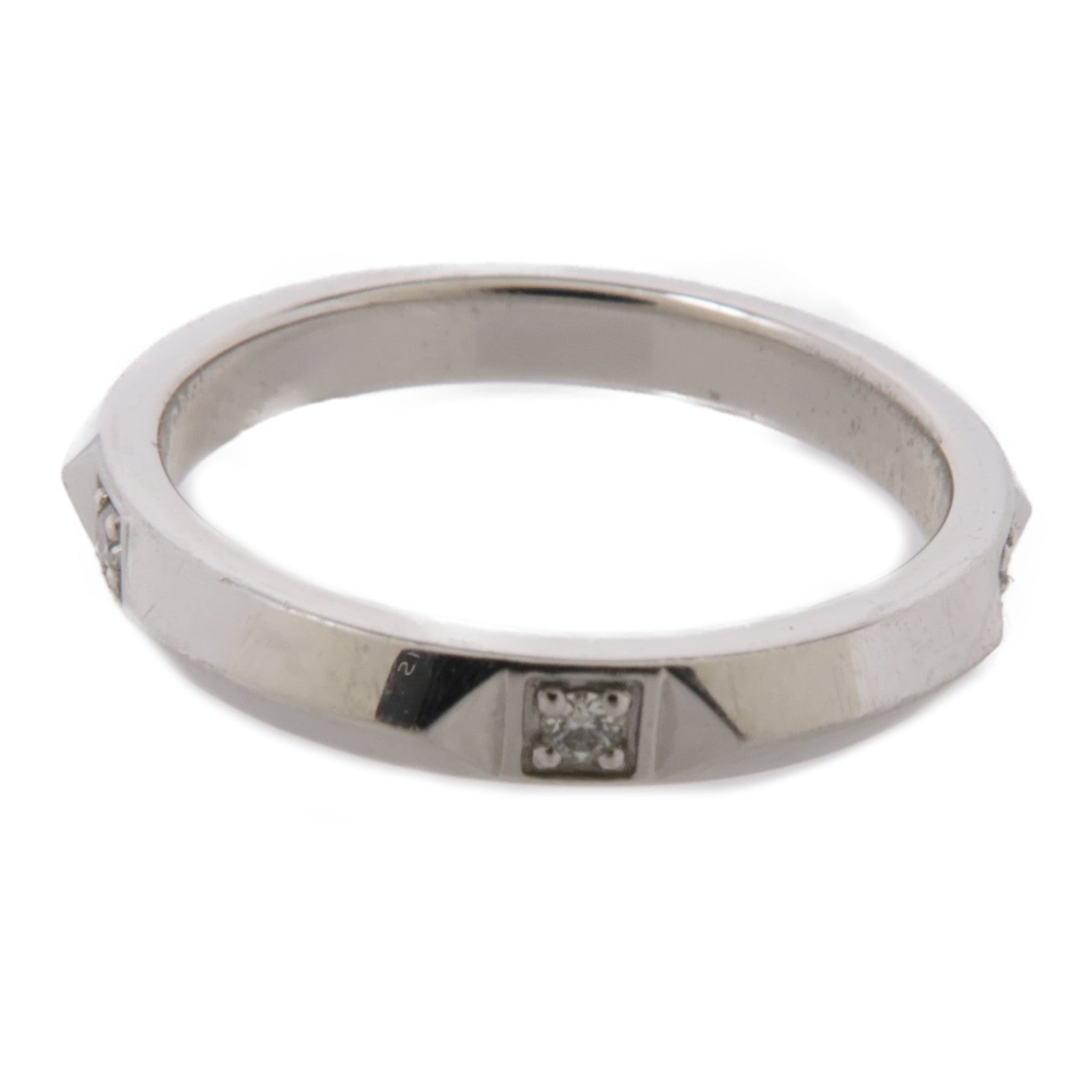 TIFFANY＆CO 950鉑金/鑽石True Ring戒指US#5