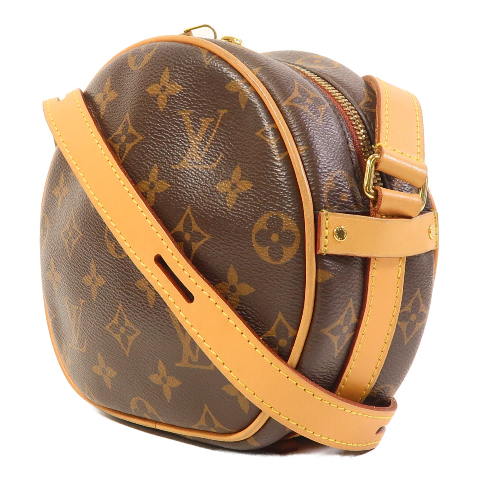 LOUIS VUITTON Monogram Boite Chapeau Souple PM金扣肩背袋