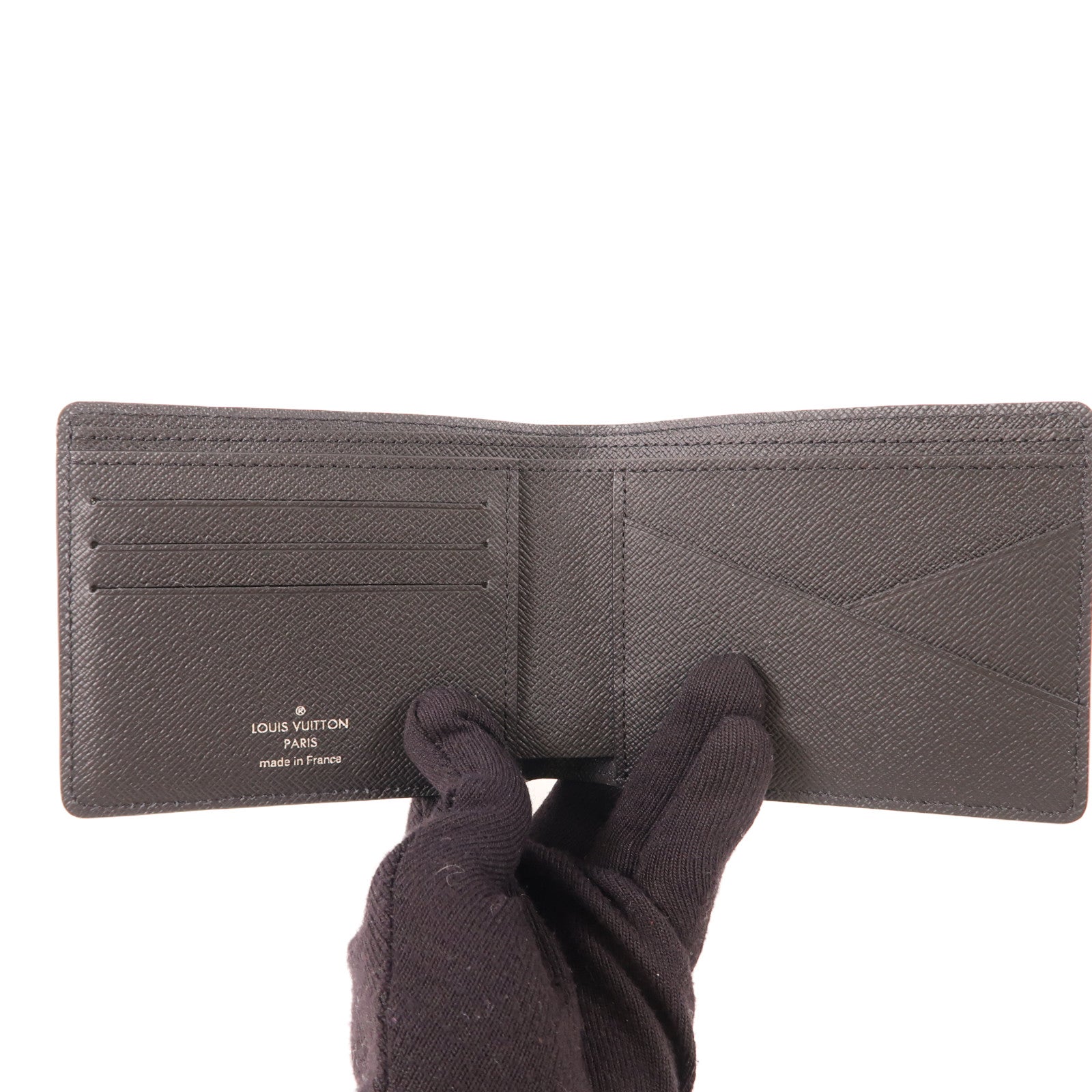 LOUIS VUITTON Taiga Wallet錢包黑色
