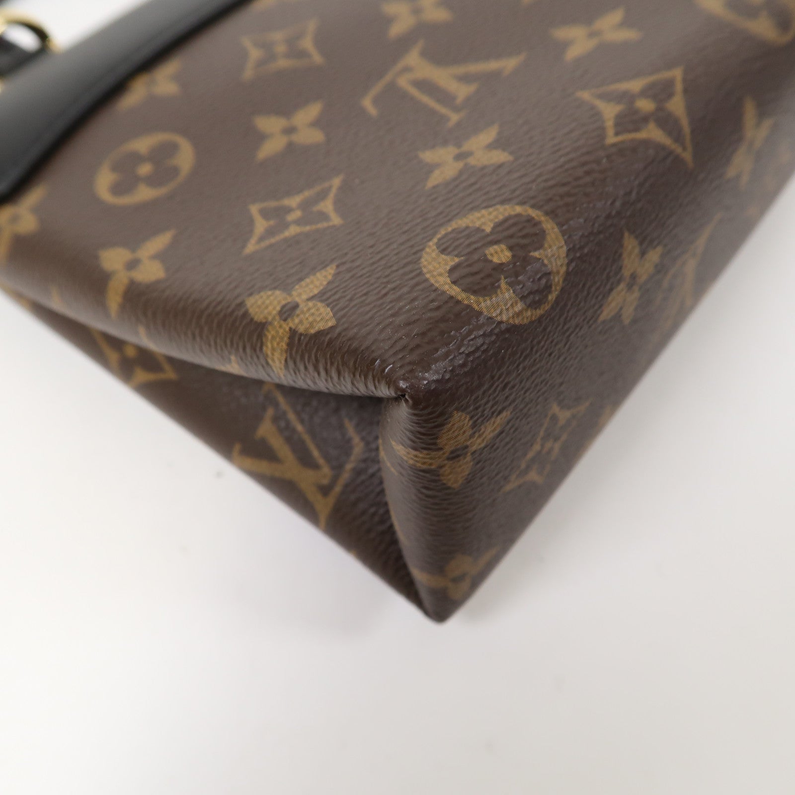 LOUIS VUITTON 【激減優惠】Monogram Locky BB金扣手挽肩背兩用袋黑色/啡色